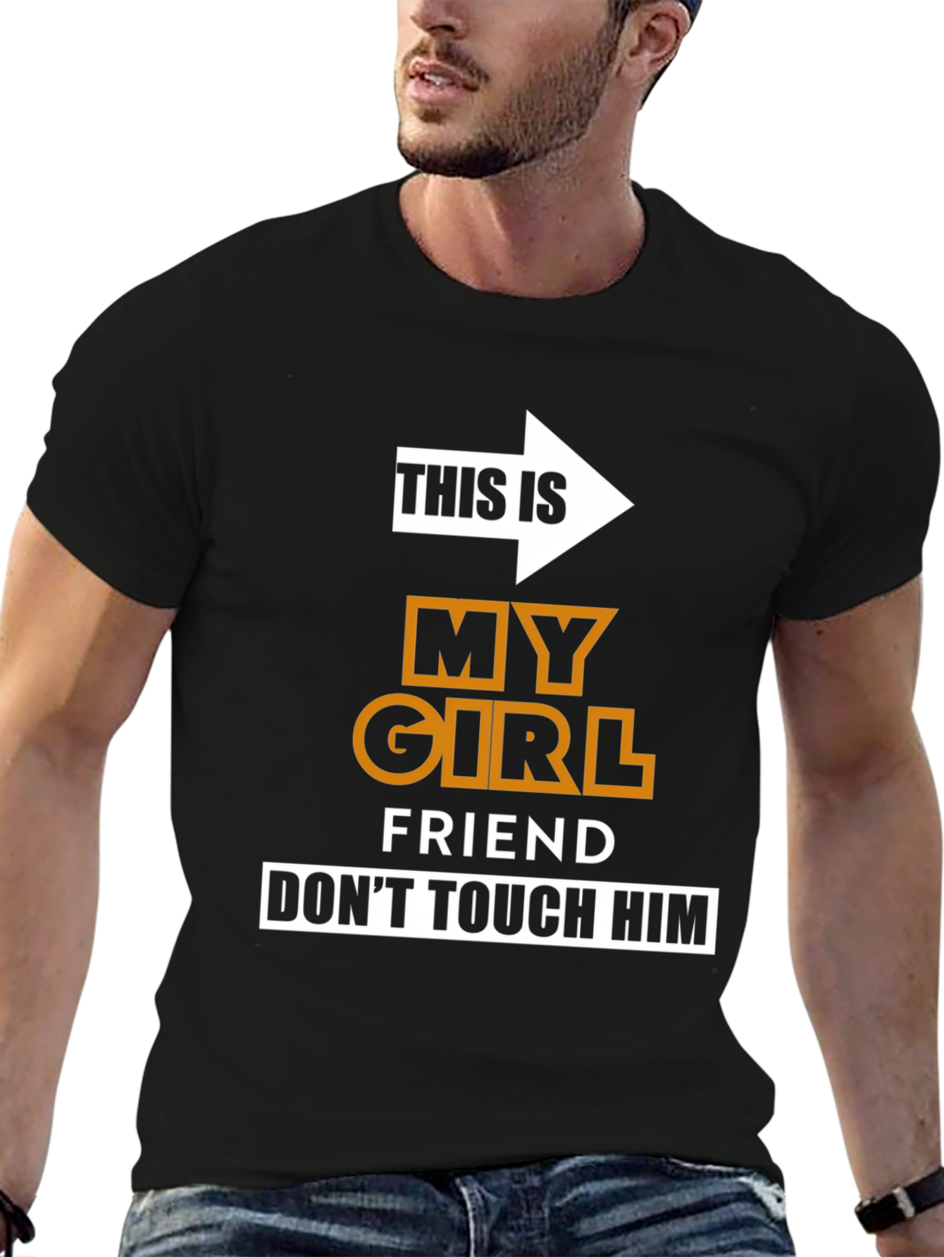 Funny My Girlfriend Graphic T-Shirt