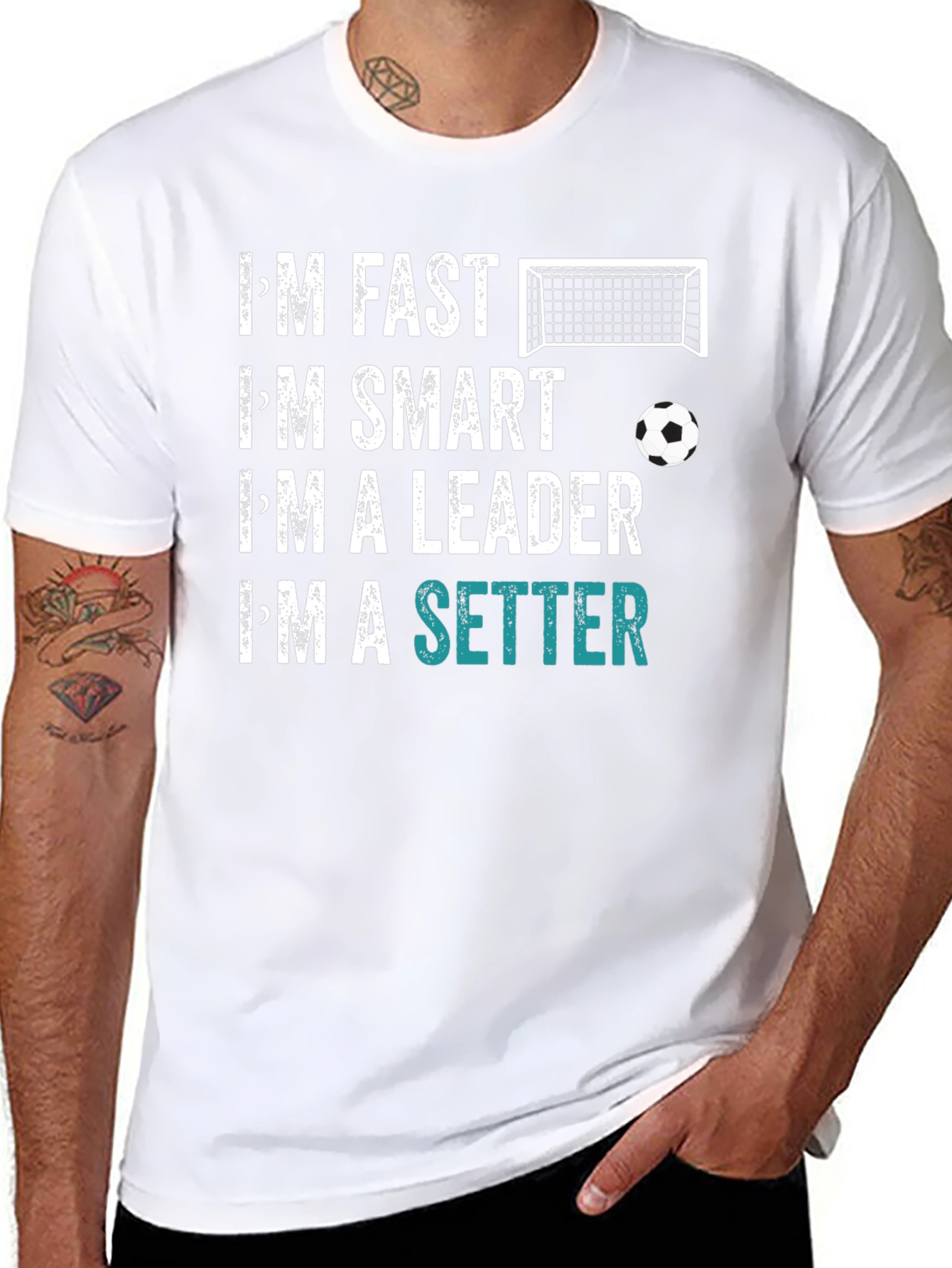 Funny Soccer Setter T-Shirt