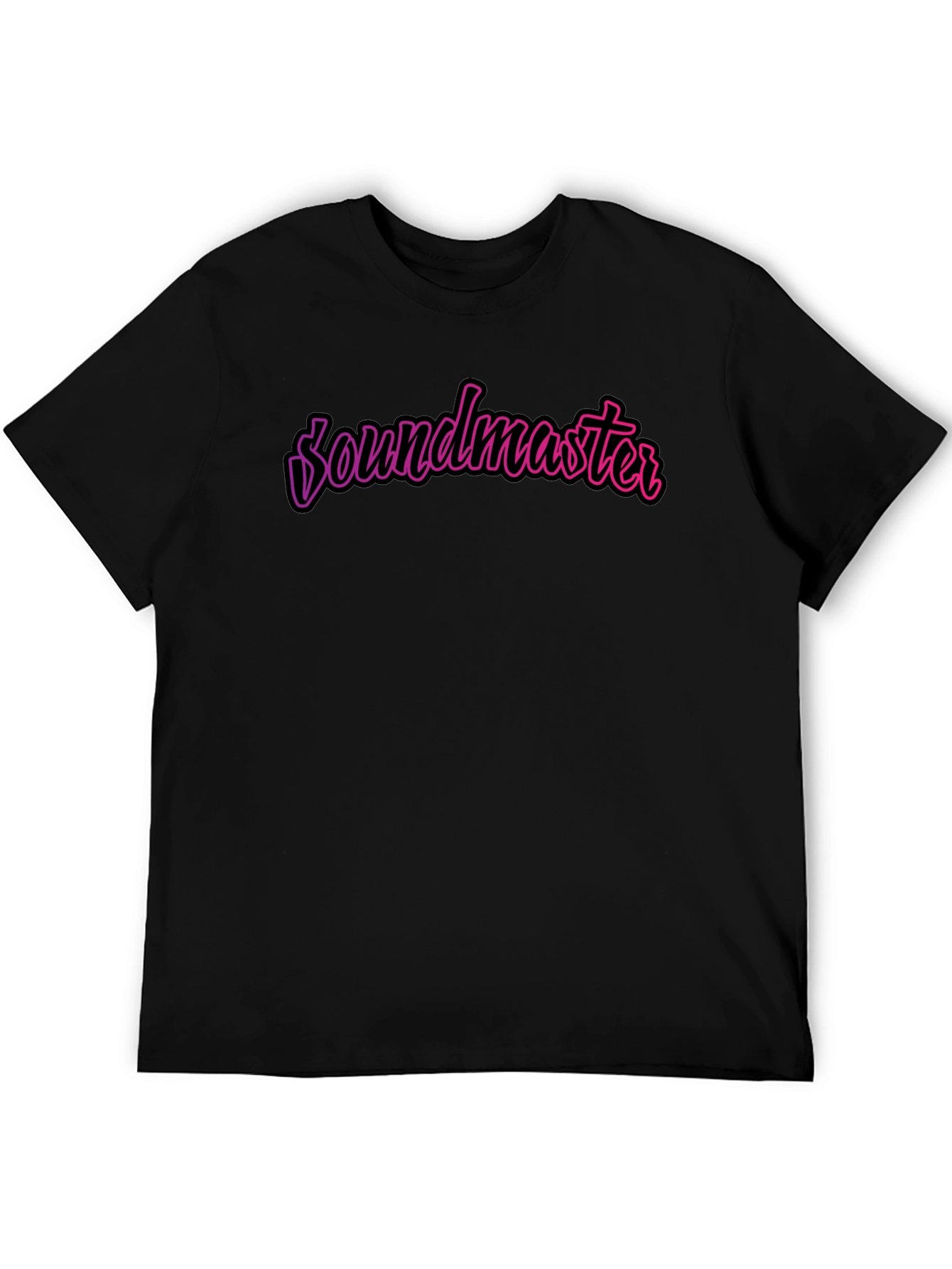 Soundmaster Graphic Tee - Black
