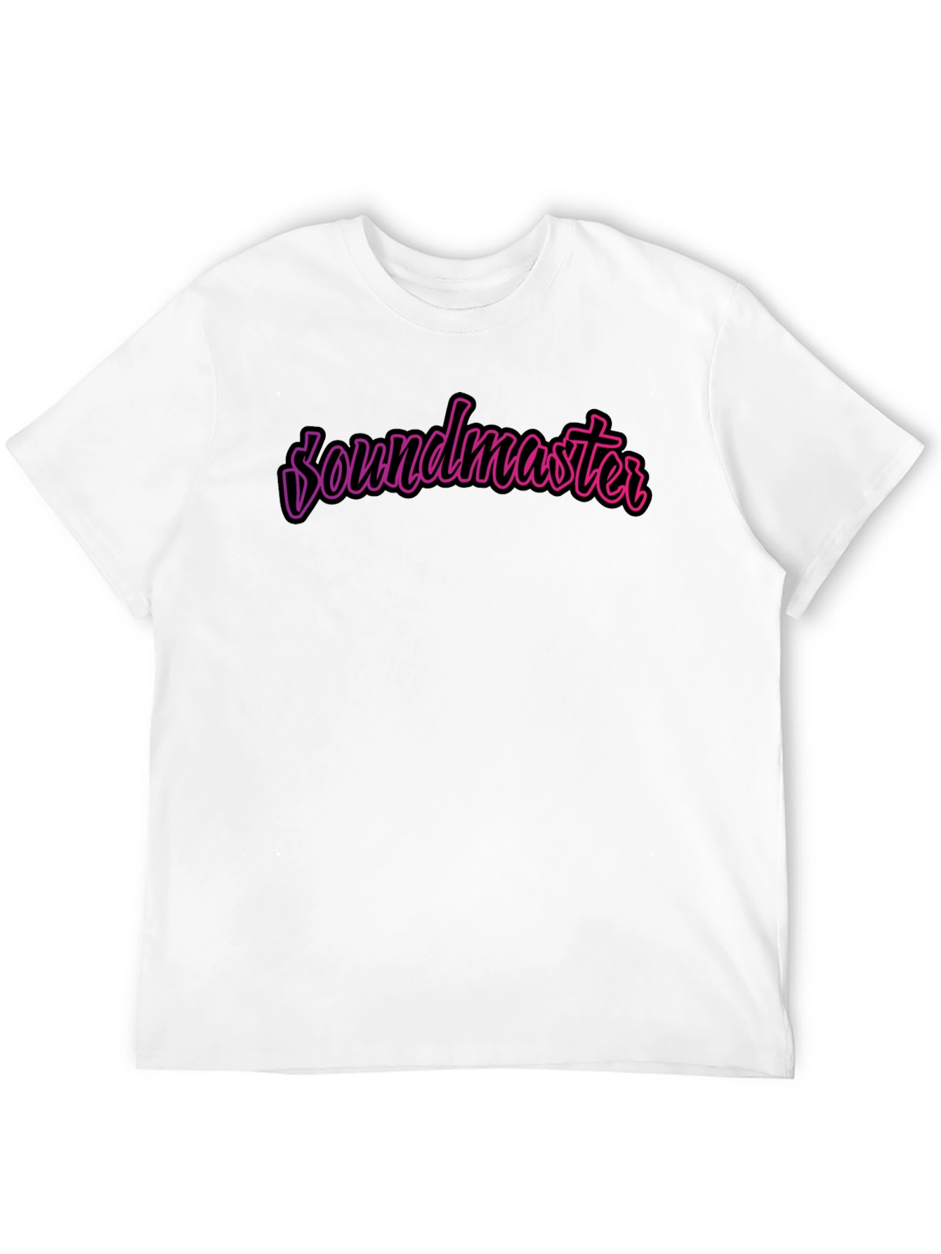 Soundmaster Graphic Tee - Black