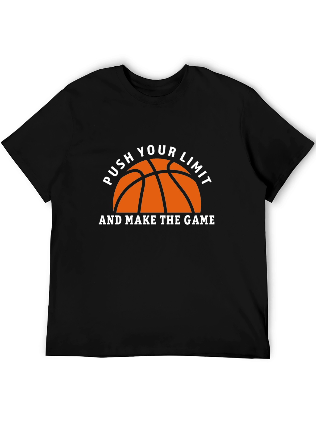 Basketball Graphic T-Shirt - Push Your Limit