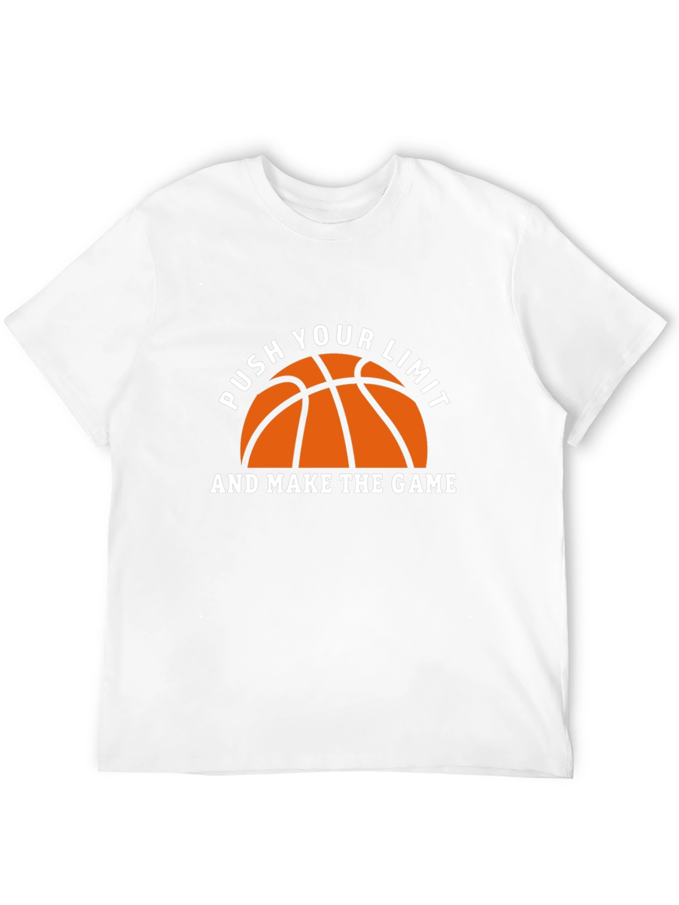 Basketball Graphic T-Shirt - Push Your Limit