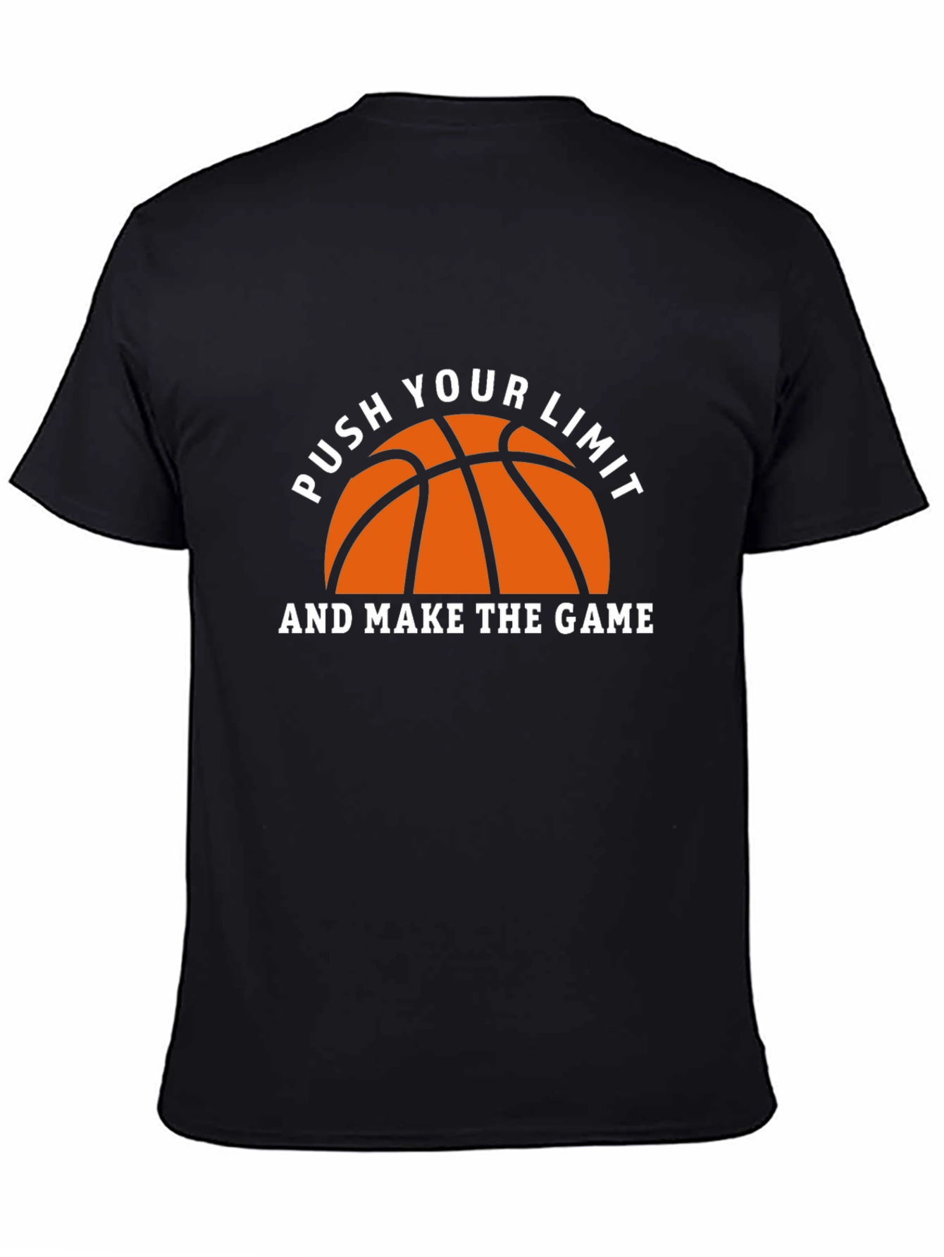 Basketball Graphic T-Shirt - Push Your Limit