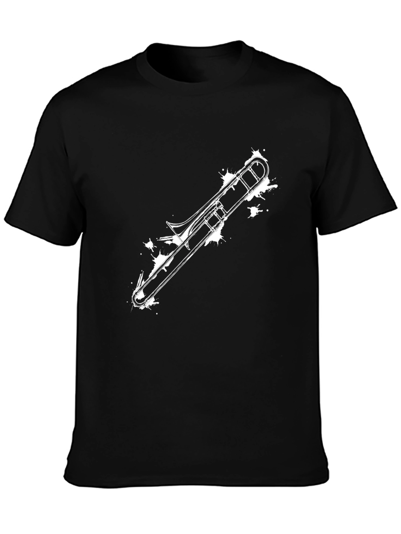 Trombone Graphic T-Shirt - Cool Musician Tee