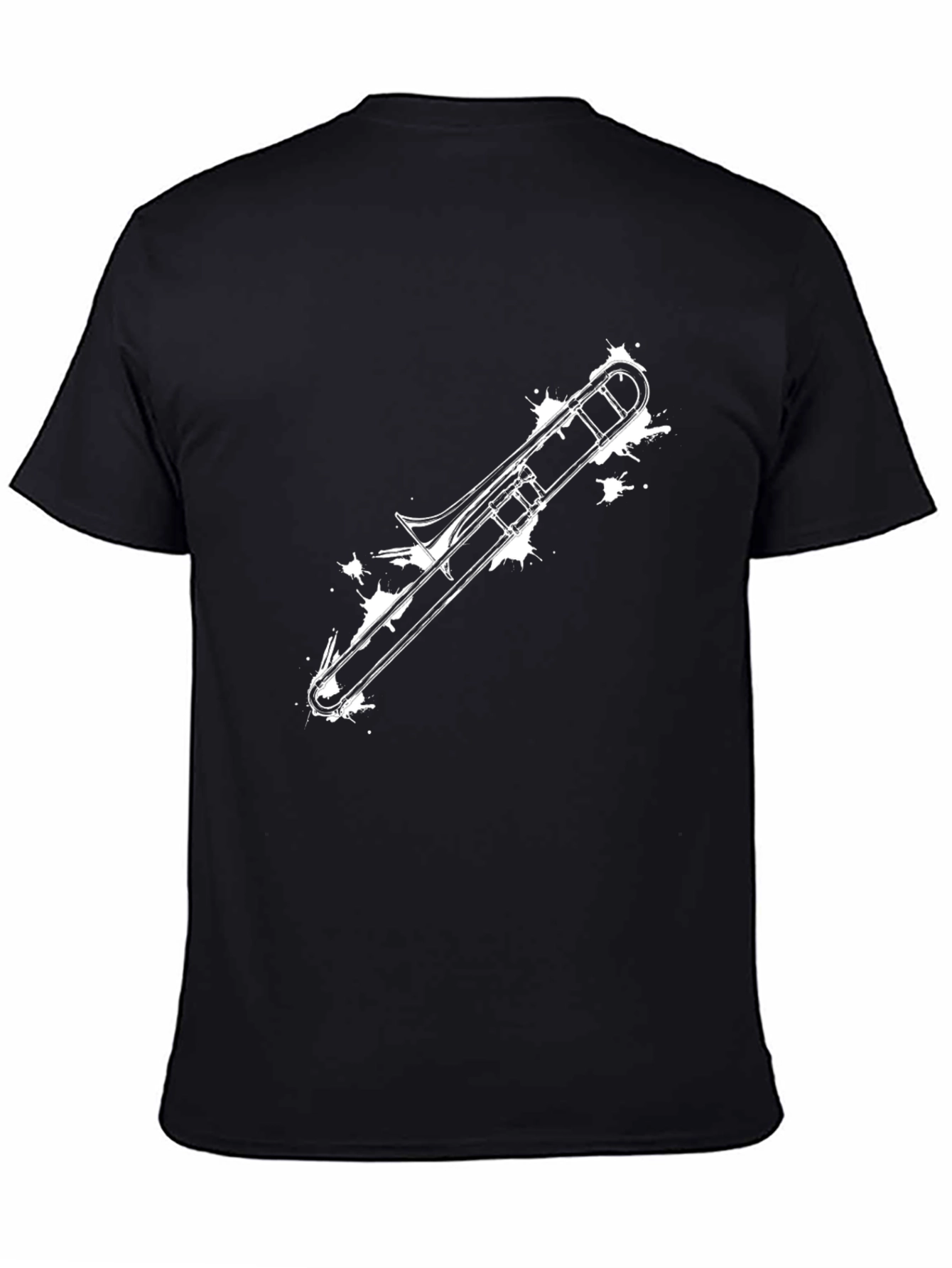 Trombone Graphic T-Shirt - Cool Musician Tee