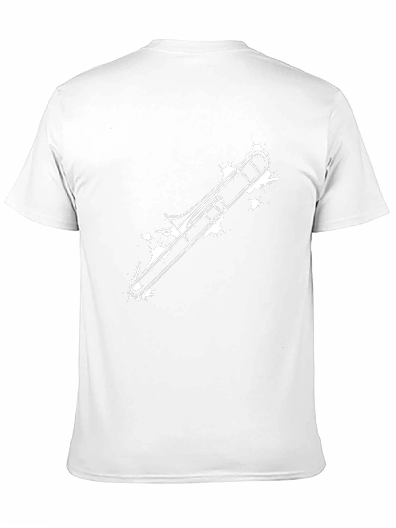Trombone Graphic T-Shirt - Cool Musician Tee