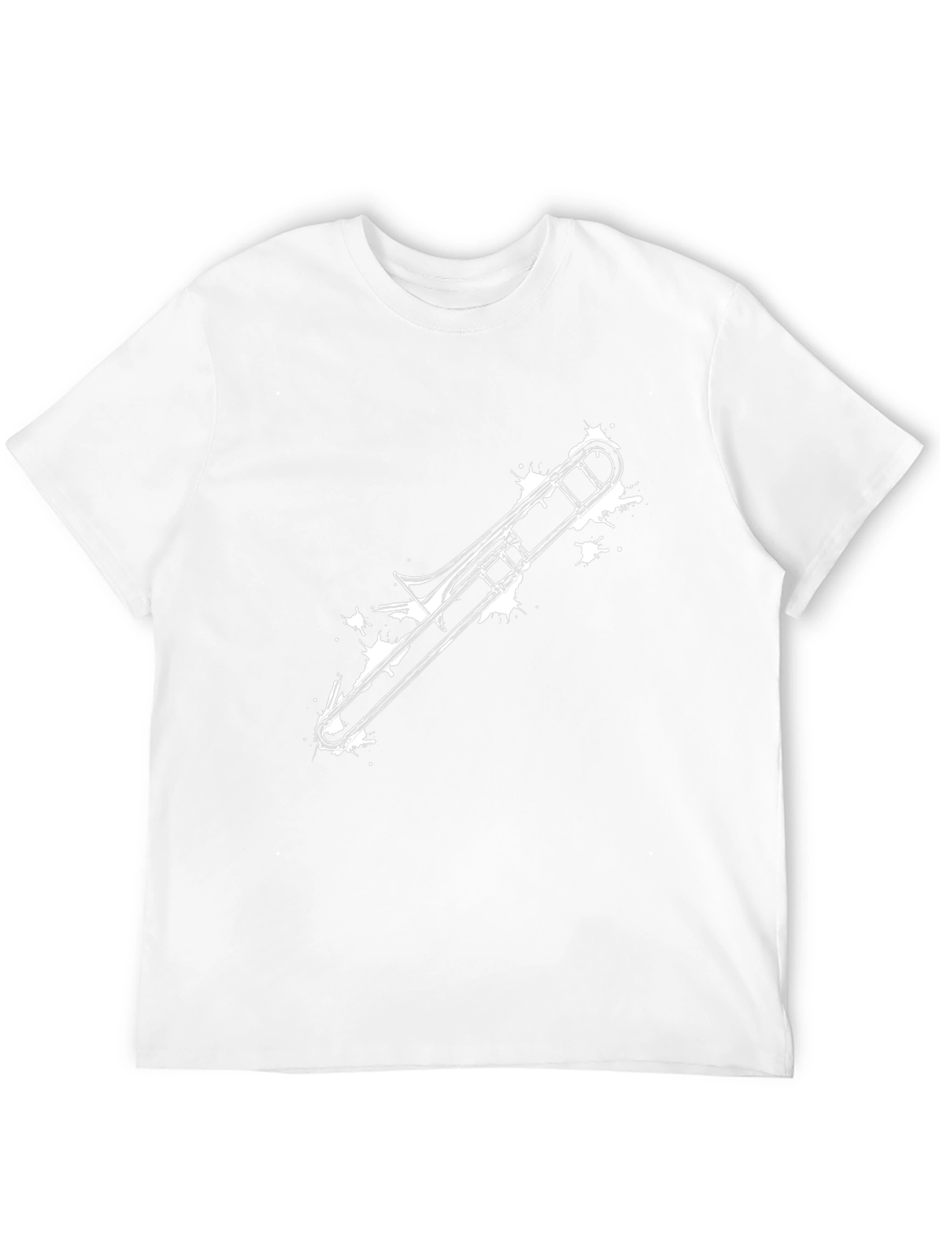 Trombone Graphic T-Shirt - Cool Musician Tee