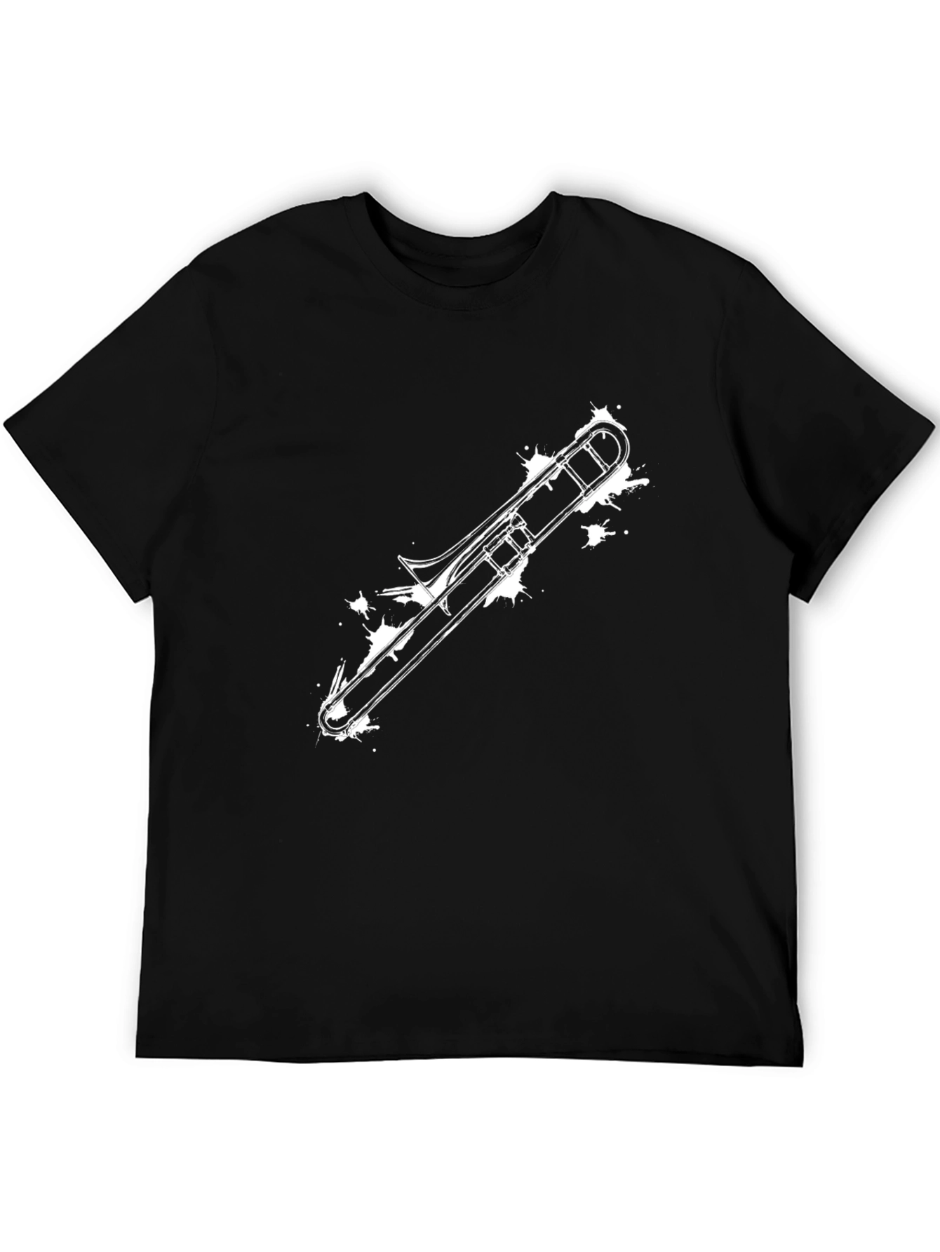 Trombone Graphic T-Shirt - Cool Musician Tee