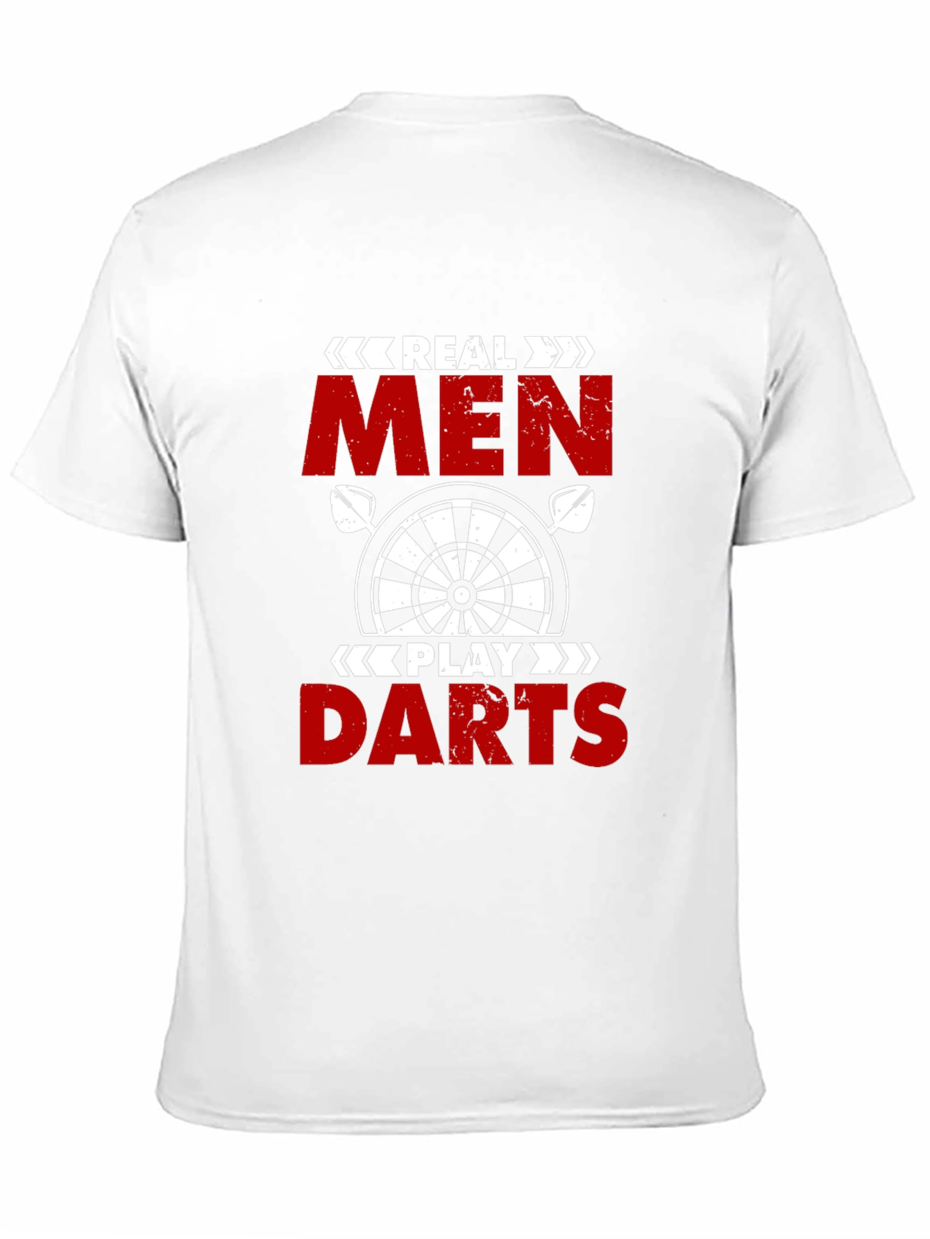 Real Men Play Darts Graphic T-Shirt