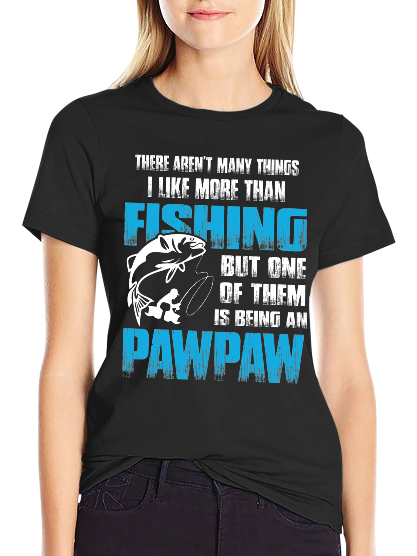 Fishing Pawpaw T-Shirt - Gift for Grandpas