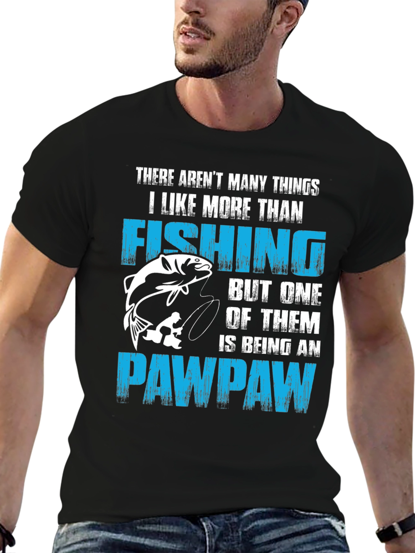 Fishing Pawpaw T-Shirt - Gift for Grandpas