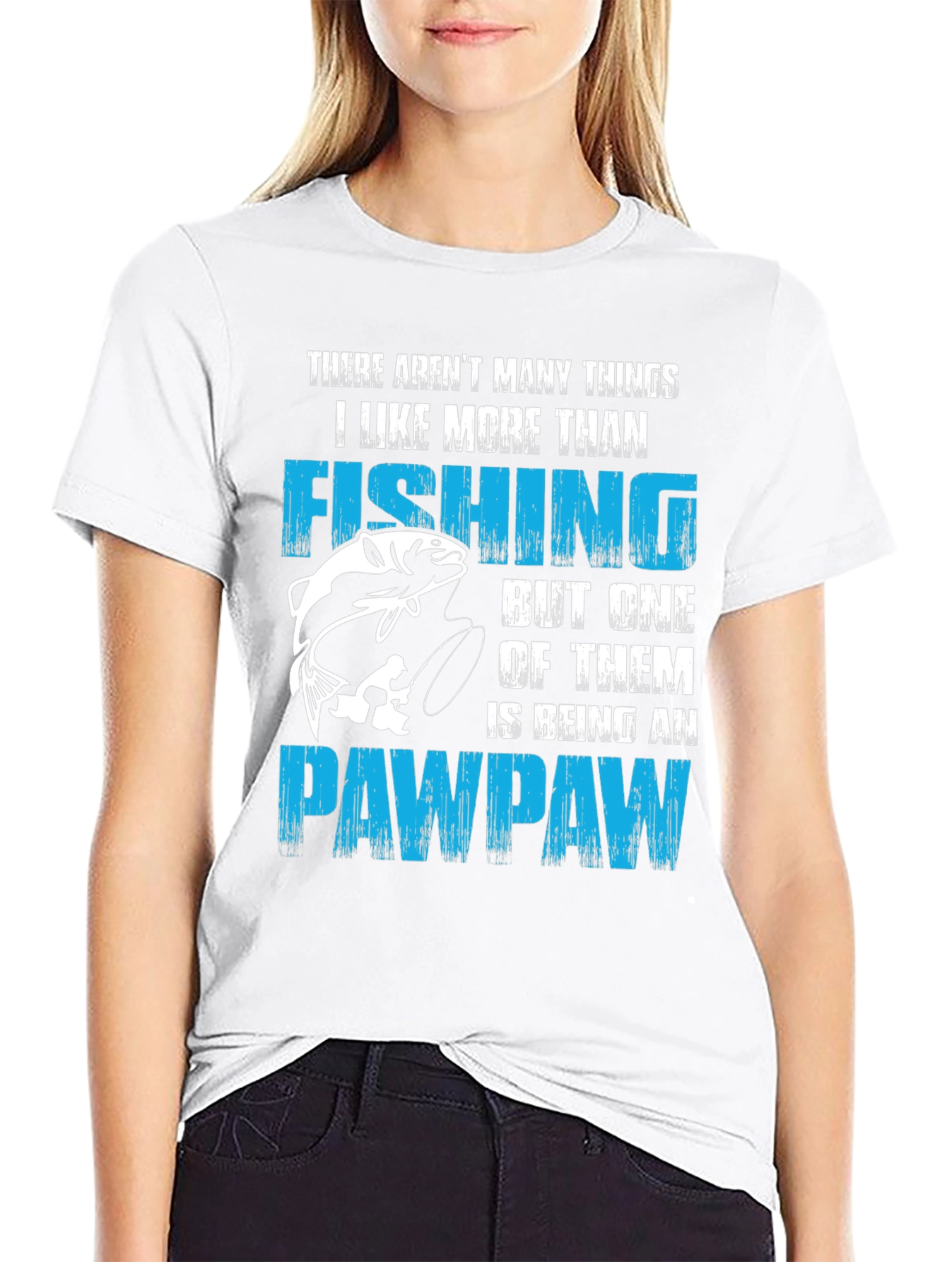Fishing Pawpaw T-Shirt - Gift for Grandpas