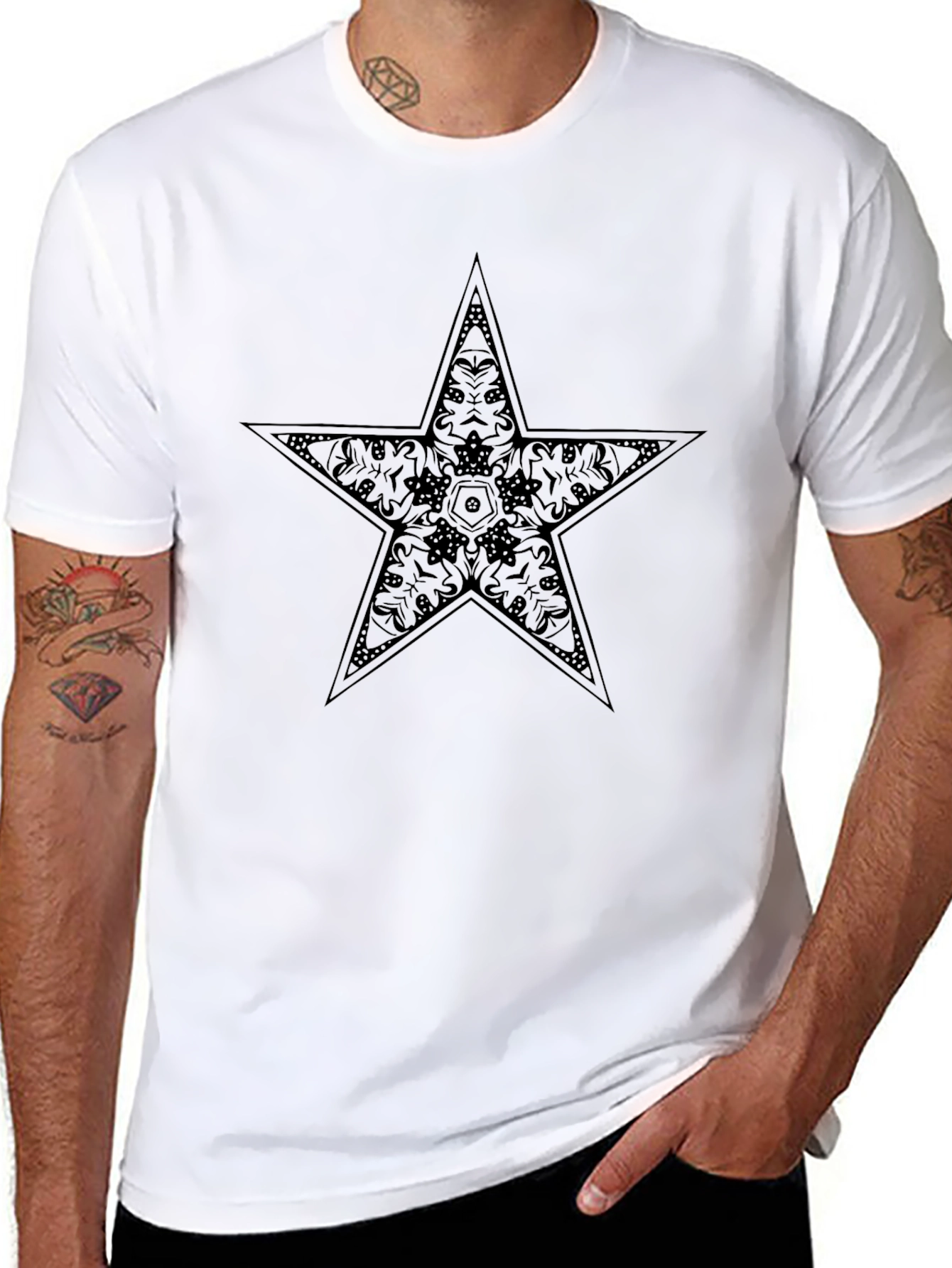 Black Star Graphic Tee