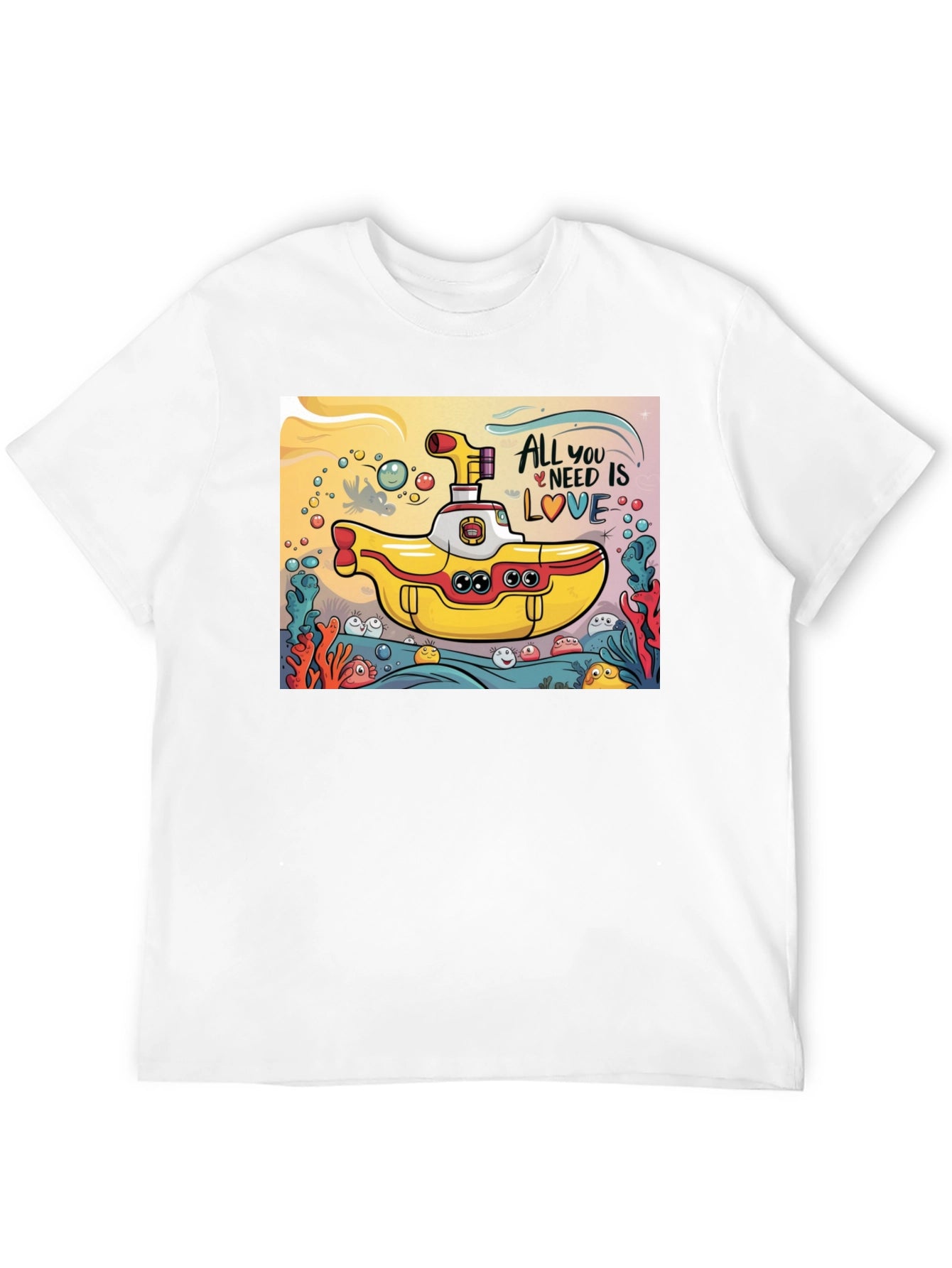 All You Need Is Love Yellow Submarine T-Shirt