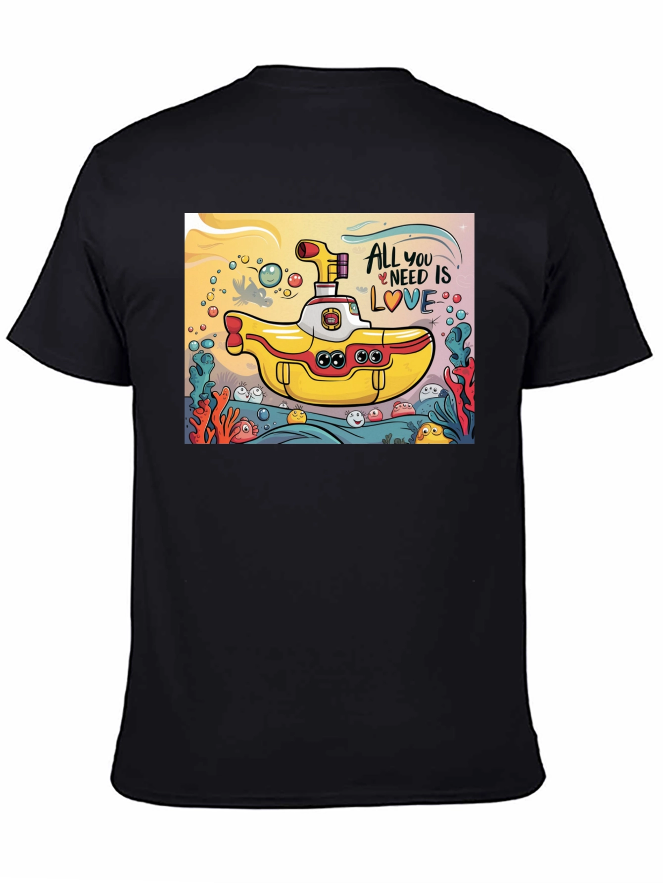 All You Need Is Love Yellow Submarine T-Shirt