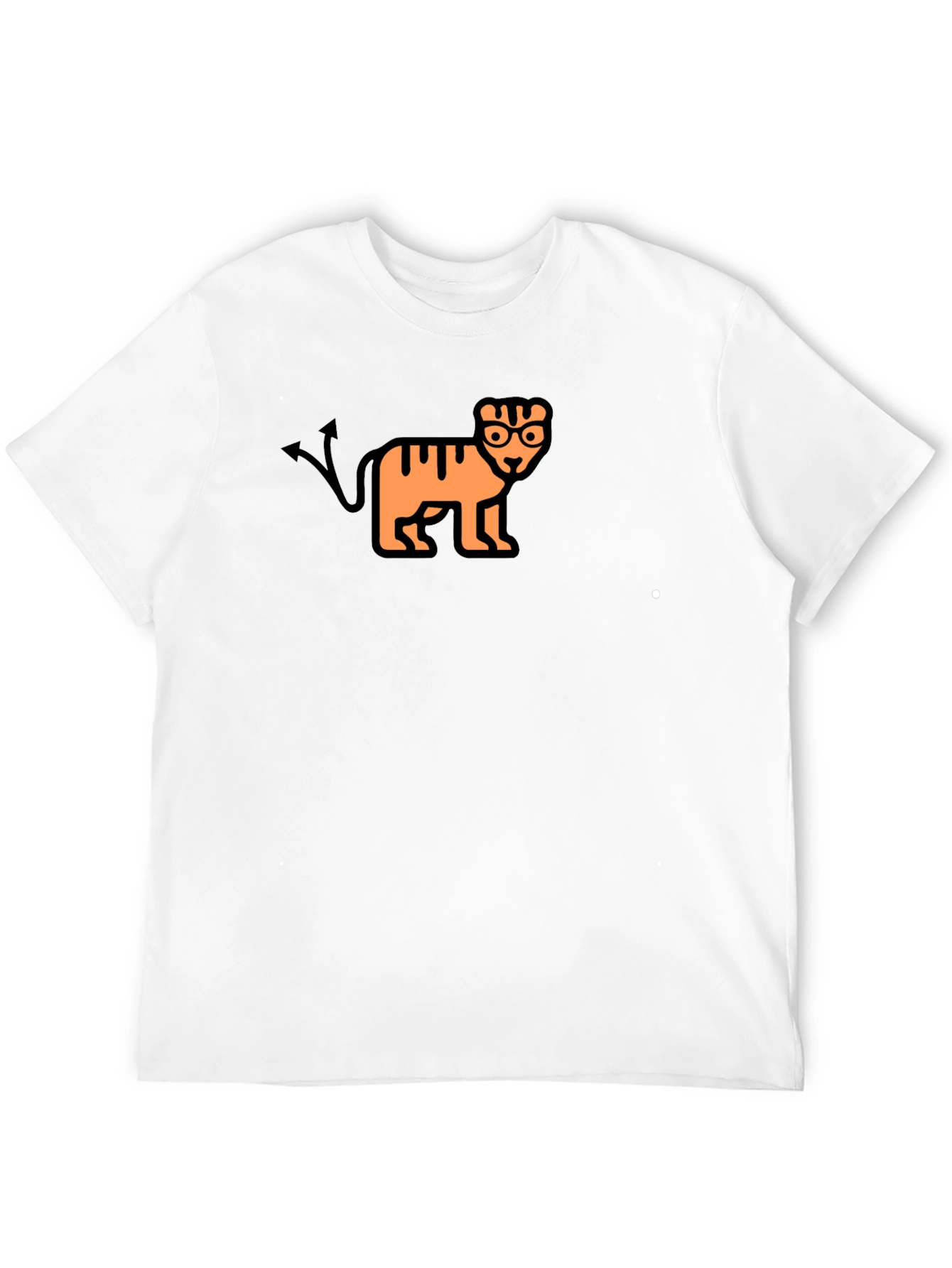 Devil Tiger Graphic Tee - Black T-Shirt
