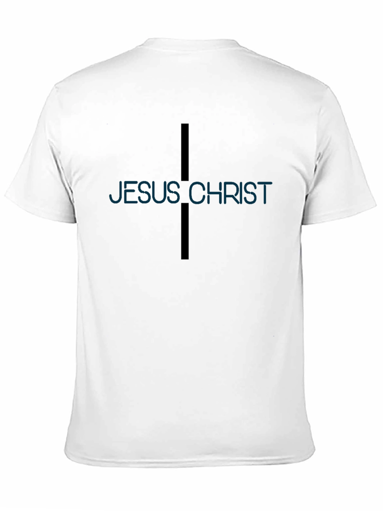 Jesus Christ Cross Graphic T-Shirt - Religious Apparel