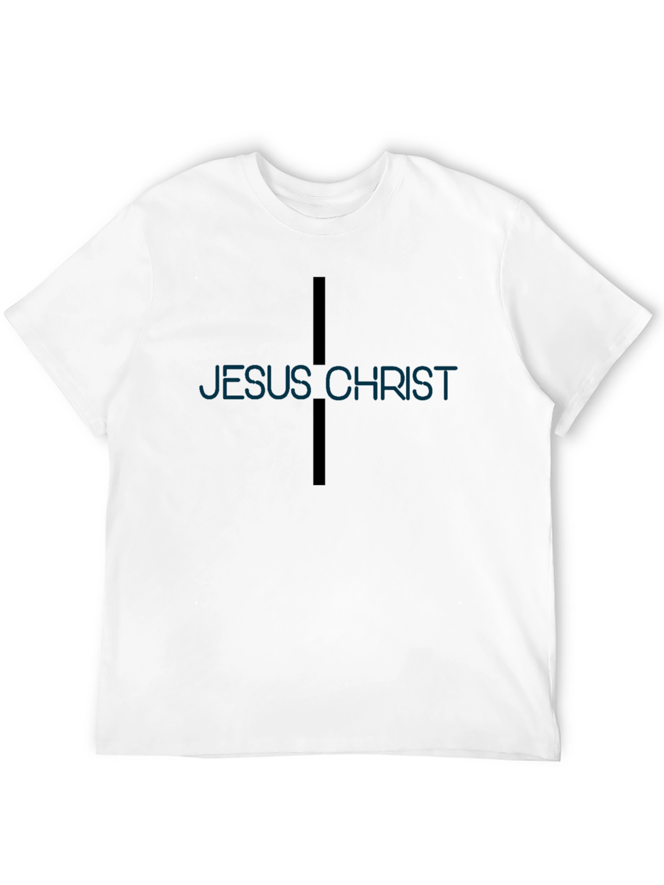 Jesus Christ Cross Graphic T-Shirt - Religious Apparel