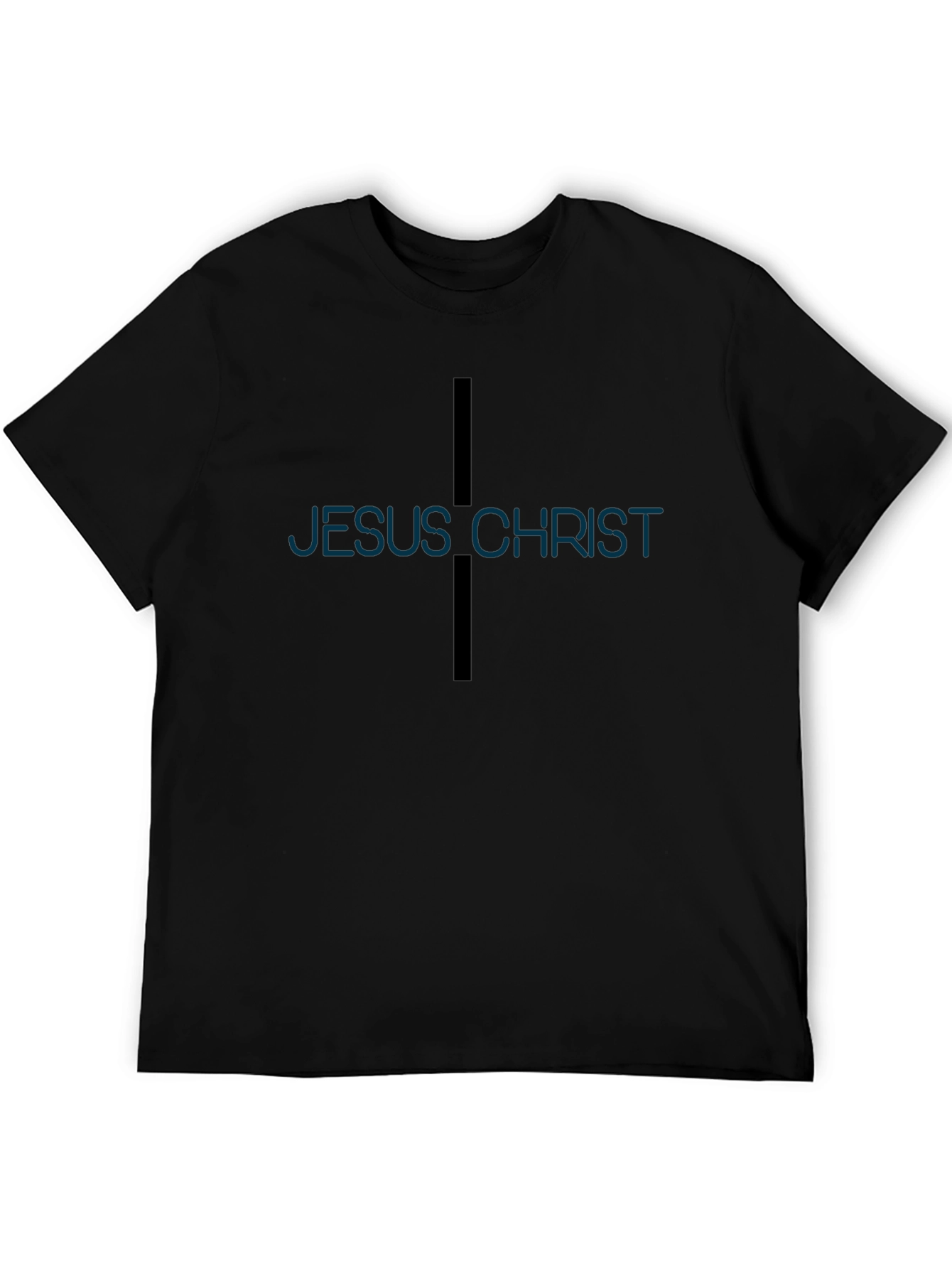 Jesus Christ Cross Graphic T-Shirt - Religious Apparel
