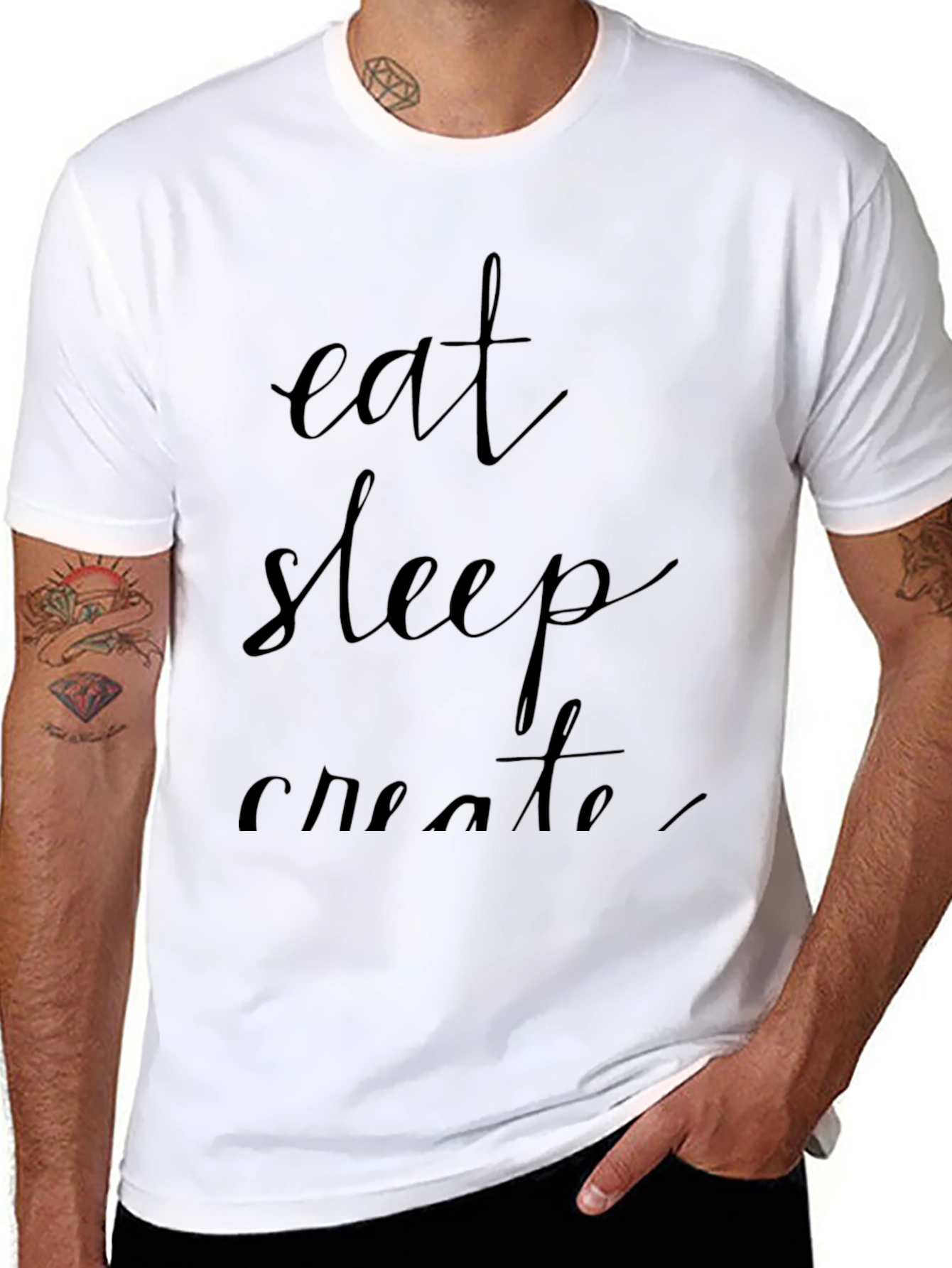 Eat Sleep Create T-Shirt