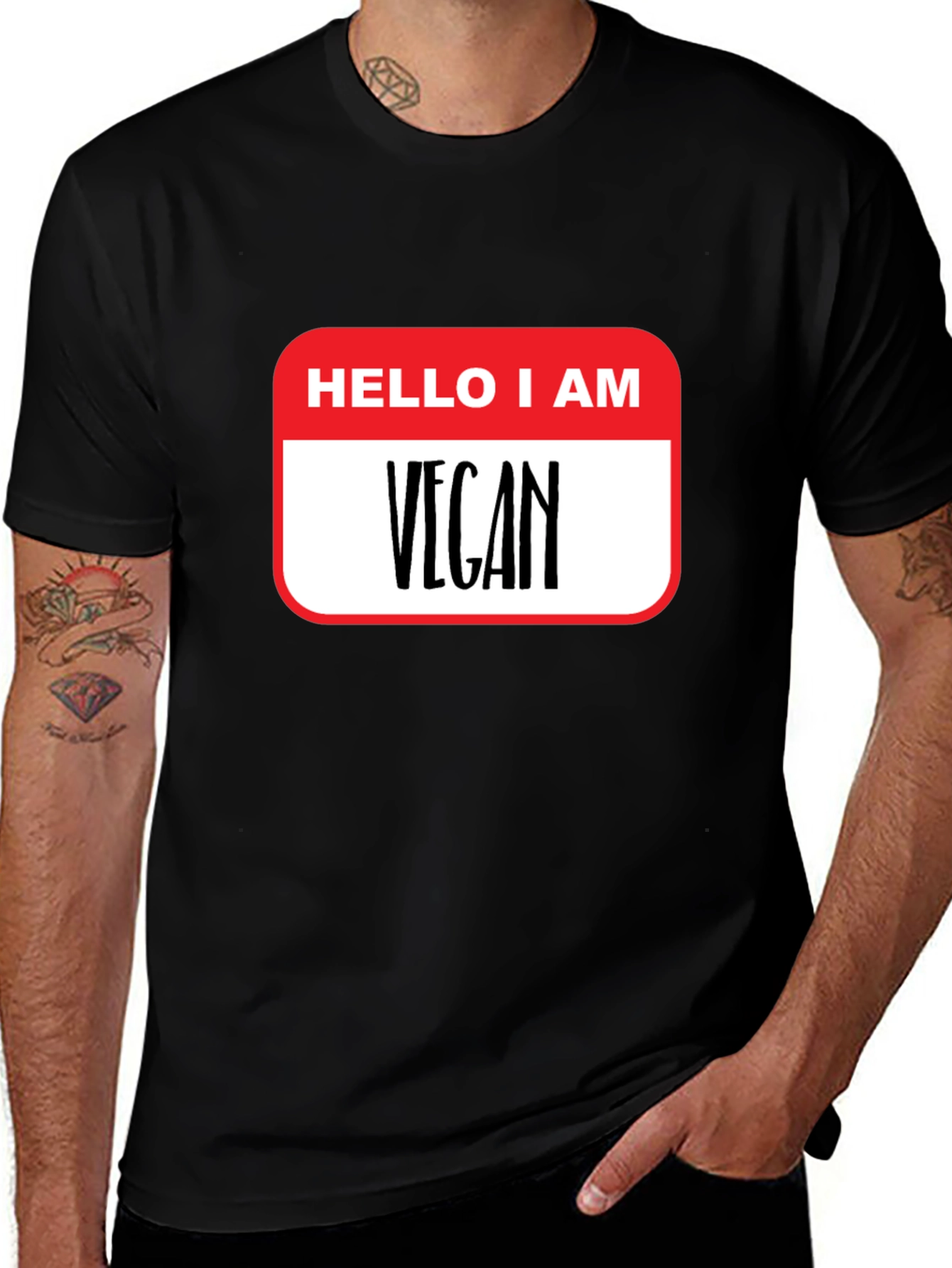 Hello I Am Vegan T-Shirt