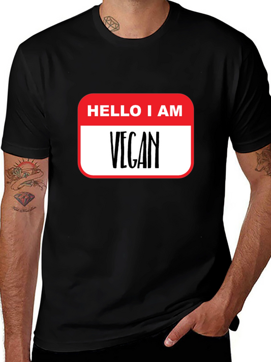 Hello I Am Vegan T-Shirt