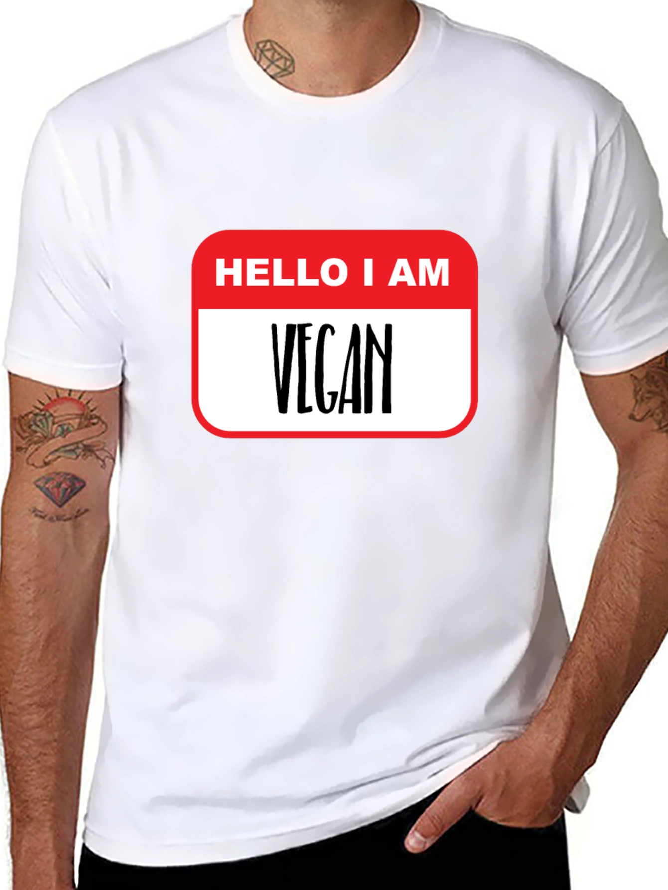 Hello I Am Vegan T-Shirt