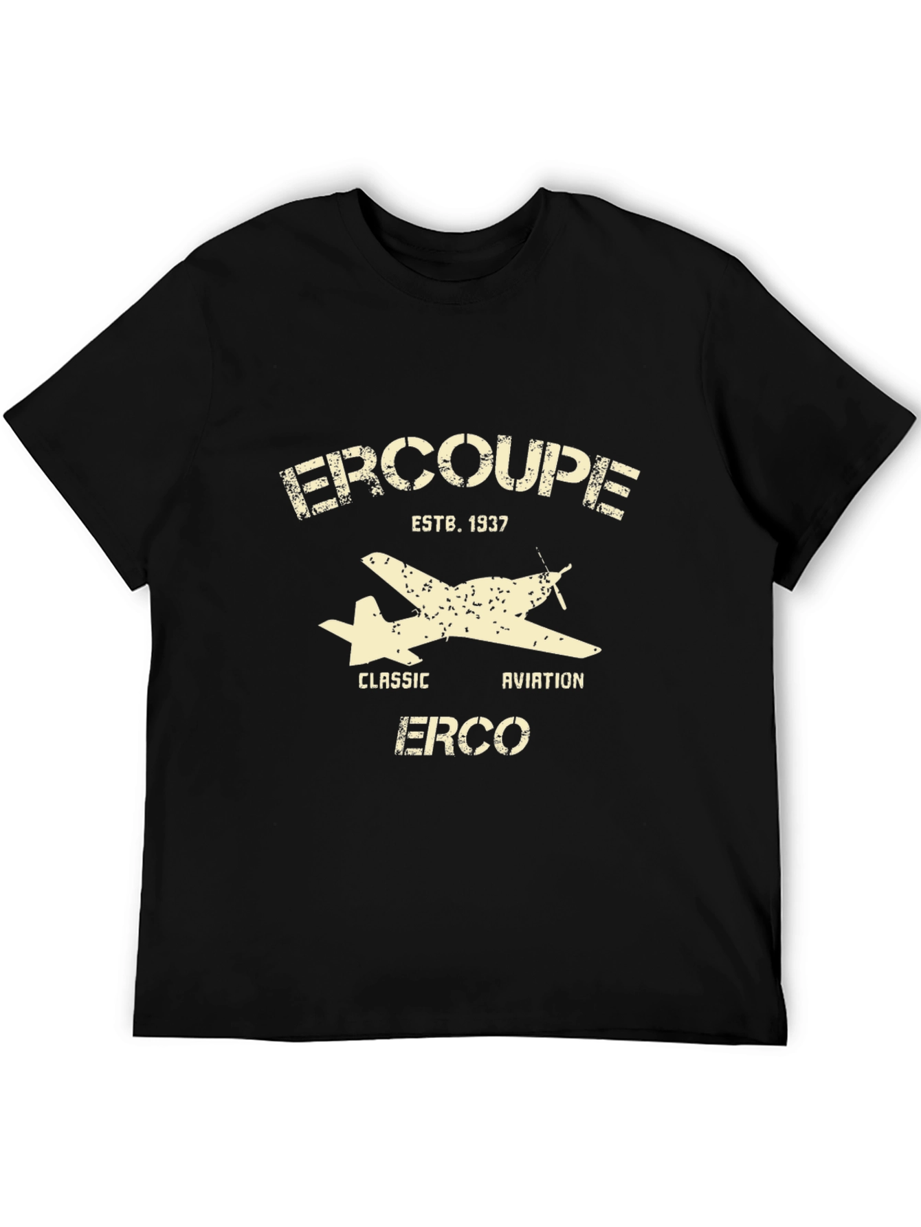 Ercoupe Aviation T-Shirt - Classic Airplane Tee