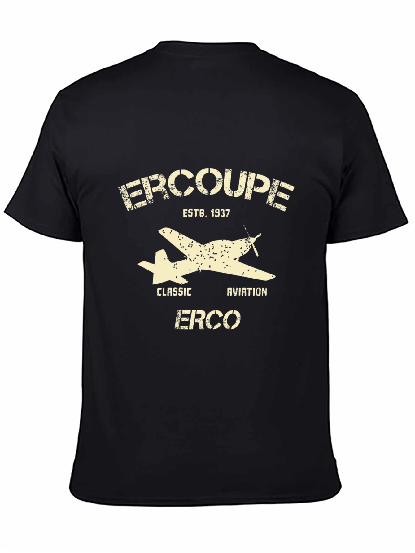 Ercoupe Aviation T-Shirt - Classic Airplane Tee