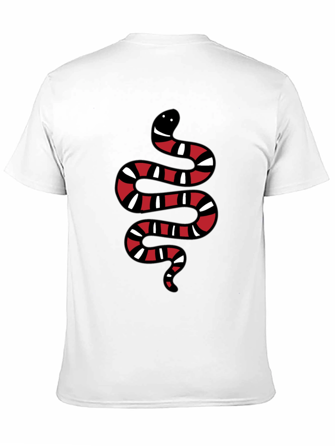Snake Graphic Black T-Shirt