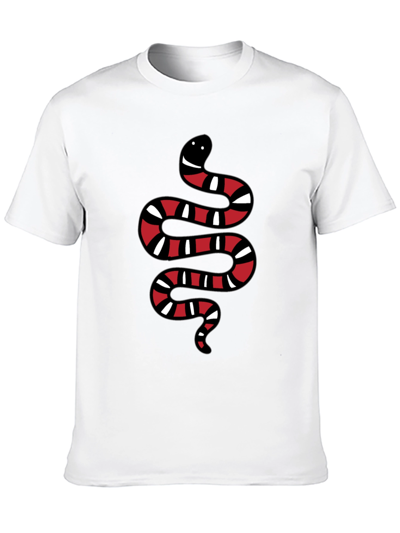 Snake Graphic Black T-Shirt