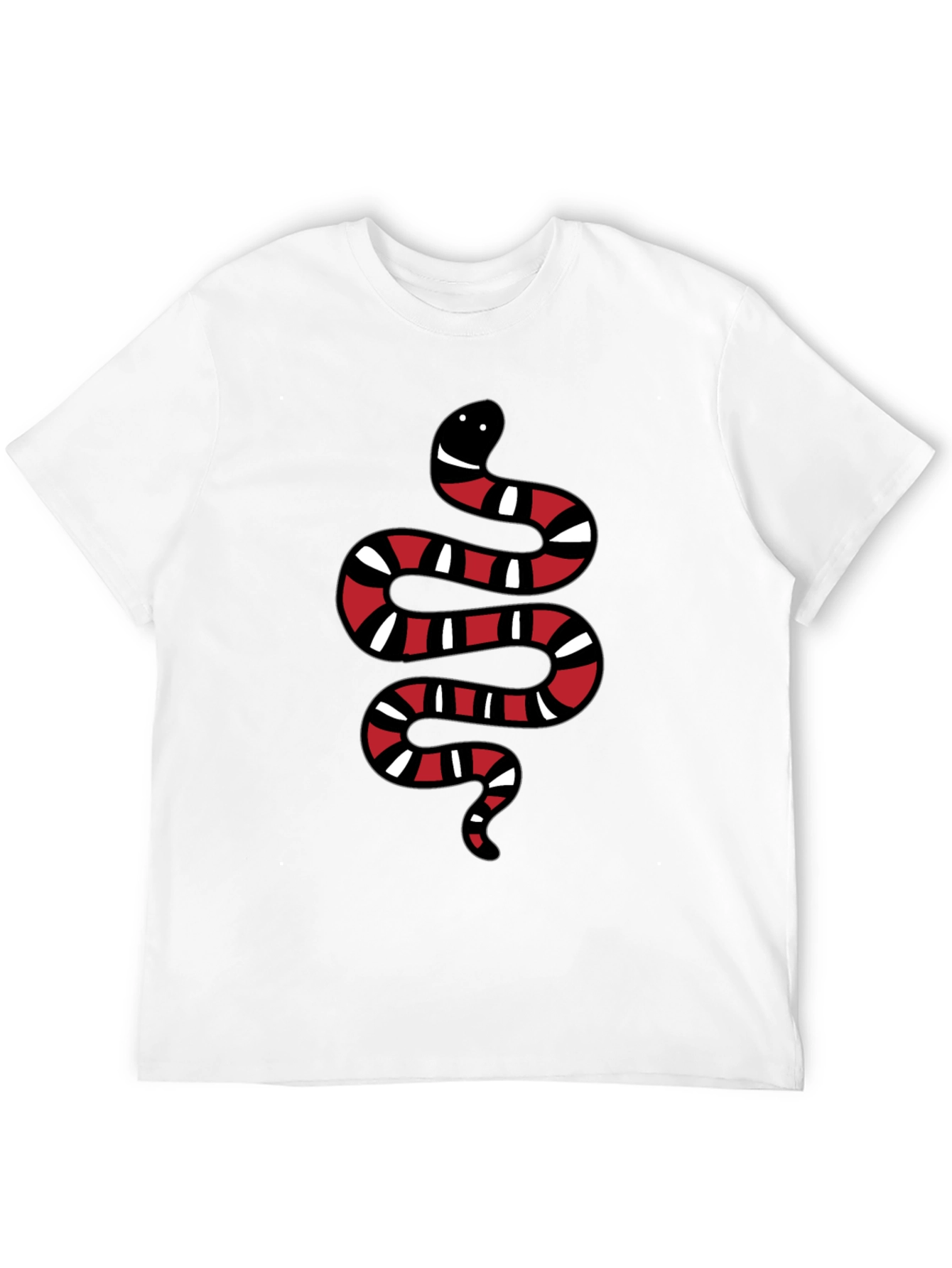 Snake Graphic Black T-Shirt