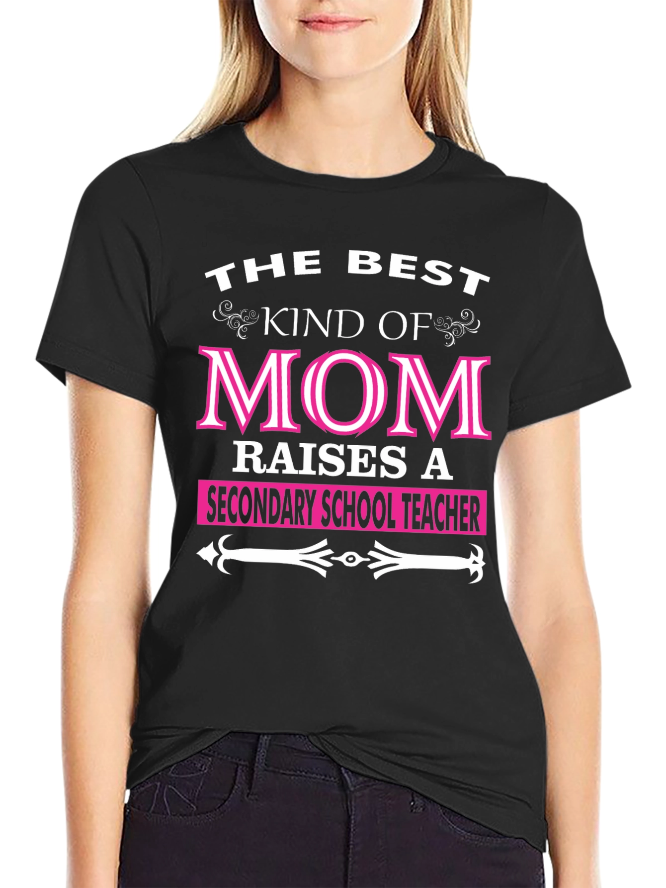 Best Kind of Mom T-Shirt - Secondary School Teacher