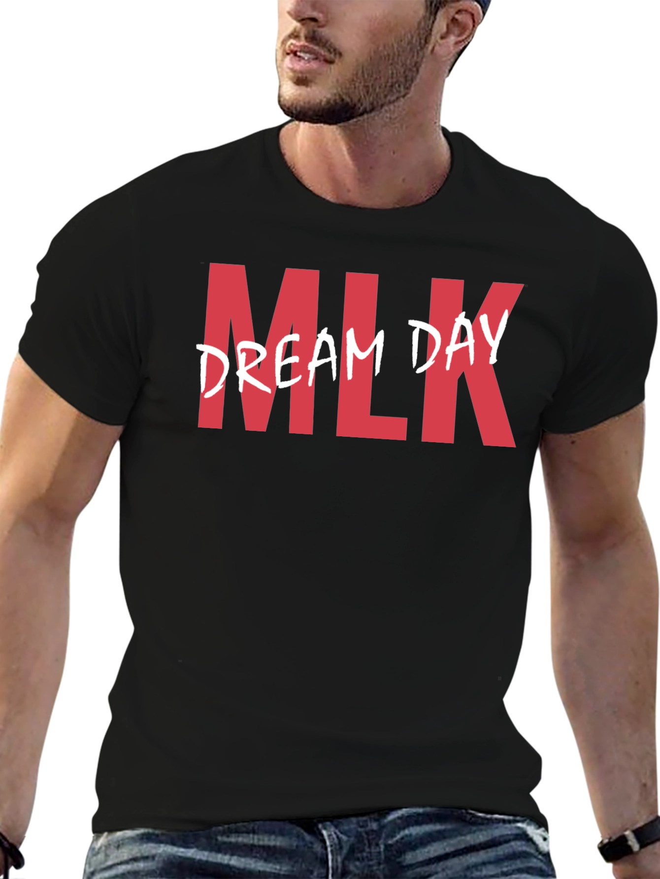 MLK Dream Day Black T-Shirt
