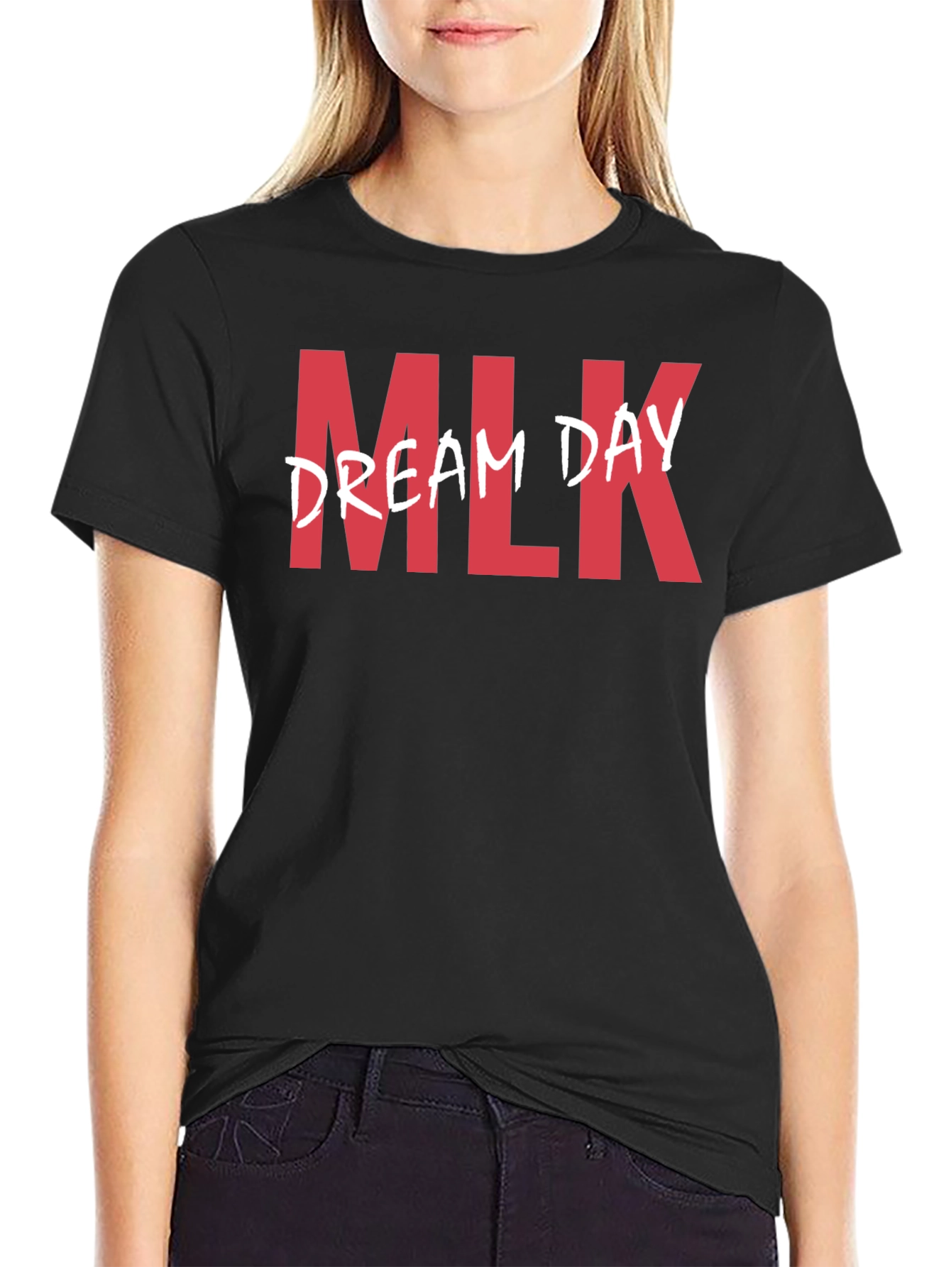 MLK Dream Day Black T-Shirt