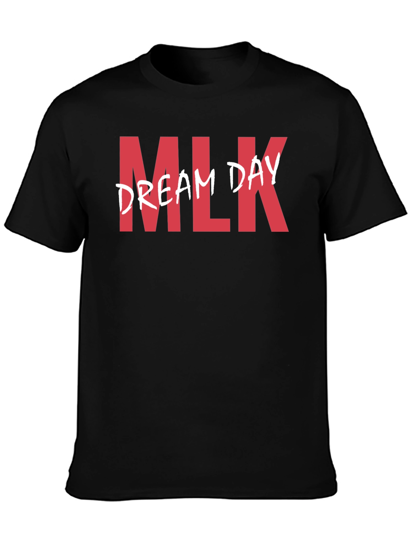 MLK Dream Day Black T-Shirt