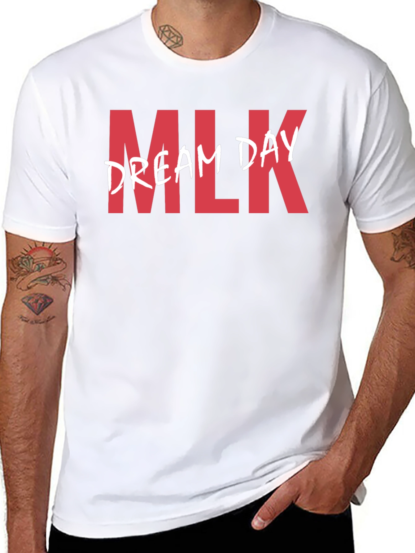 MLK Dream Day Black T-Shirt