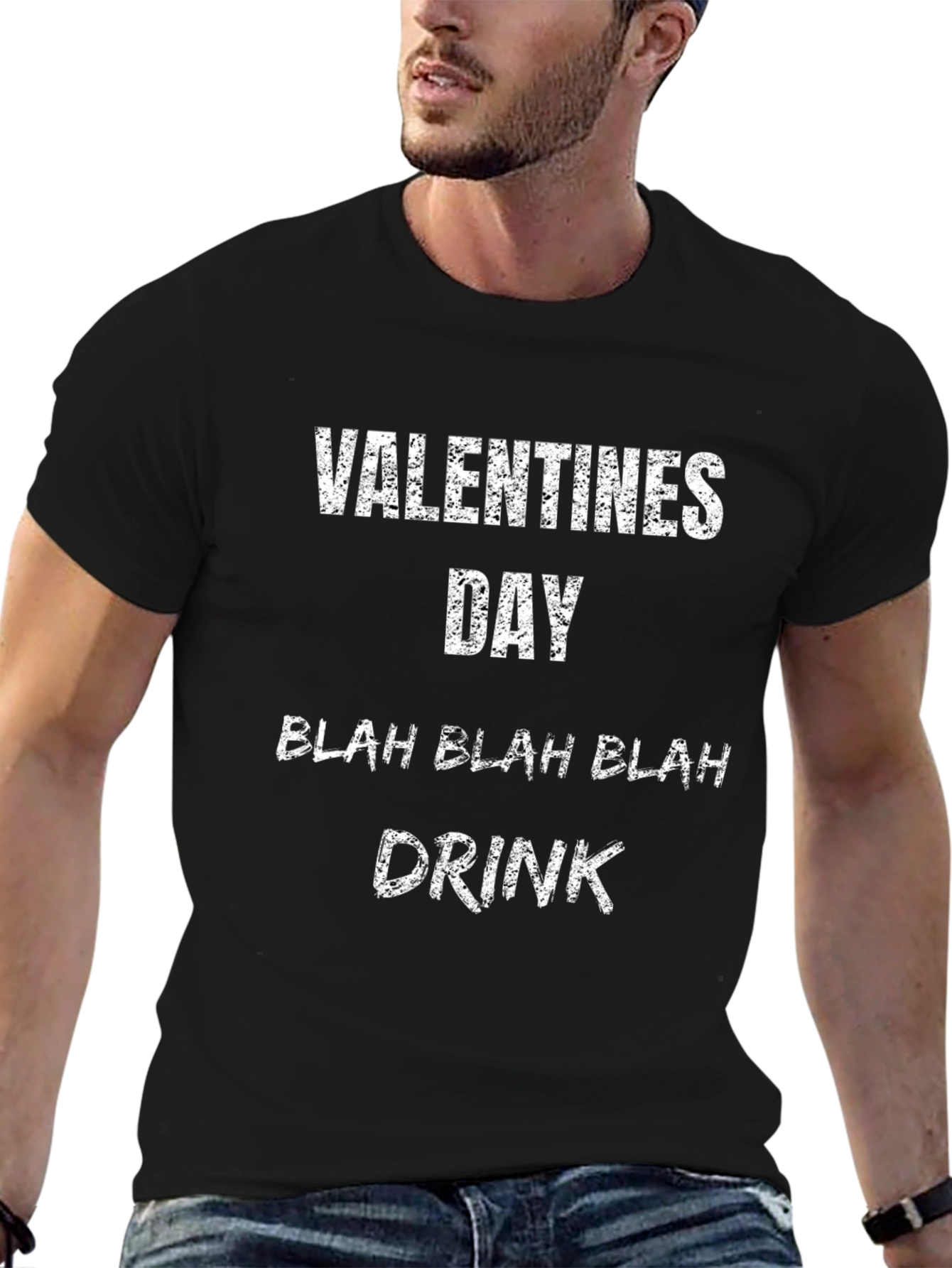 Valentines Day Blah Blah Blah Drink T-Shirt