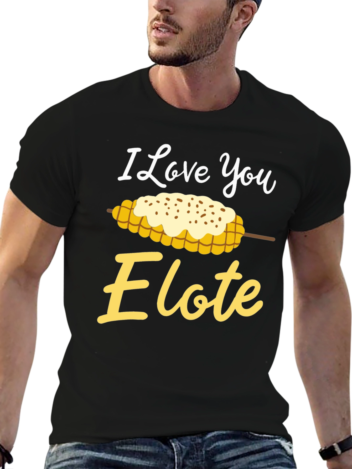I Love You Elote Graphic T-Shirt