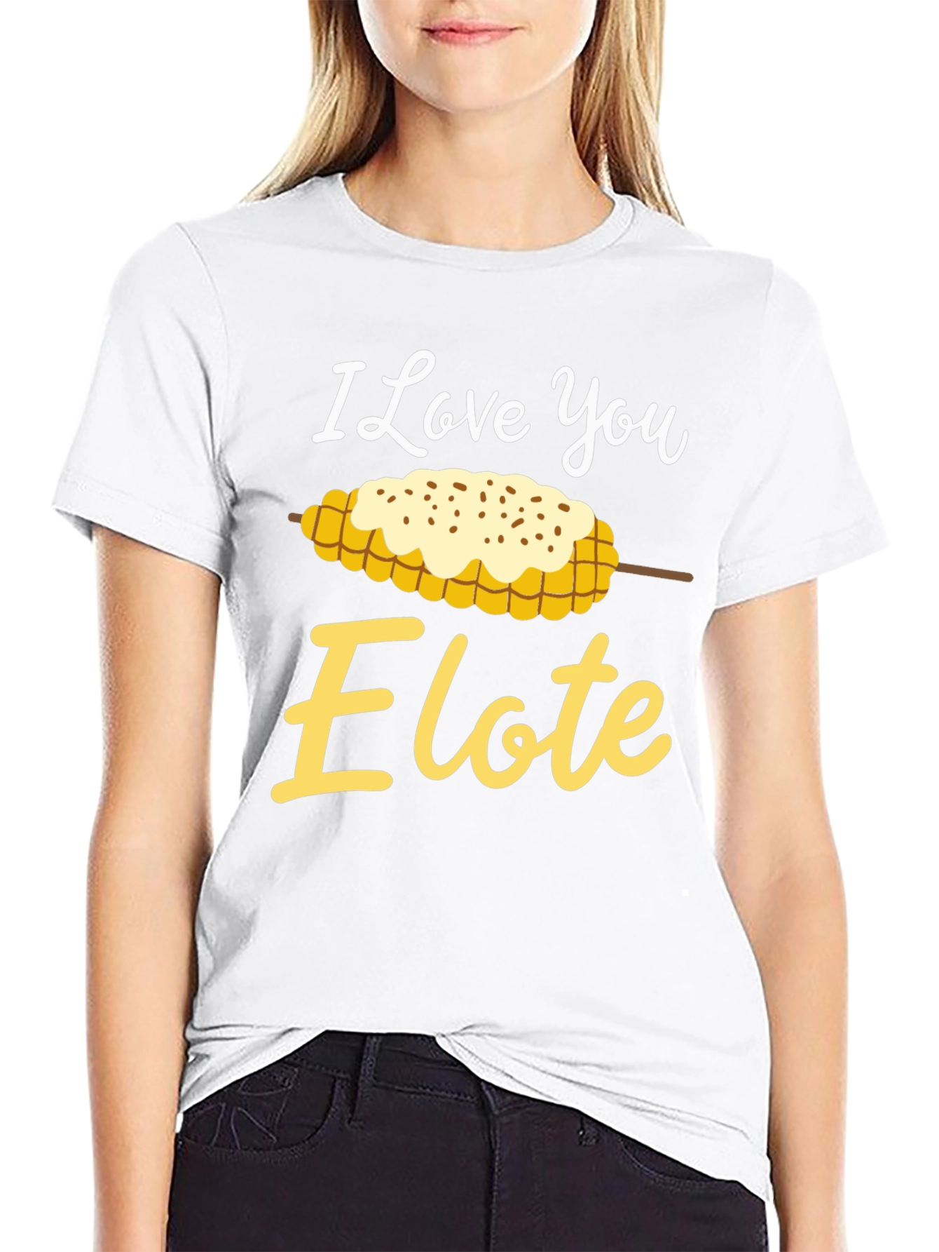 I Love You Elote Graphic T-Shirt