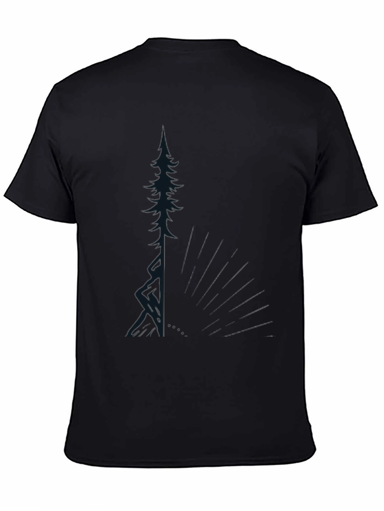 Mountain Pine Graphic Tee - Black