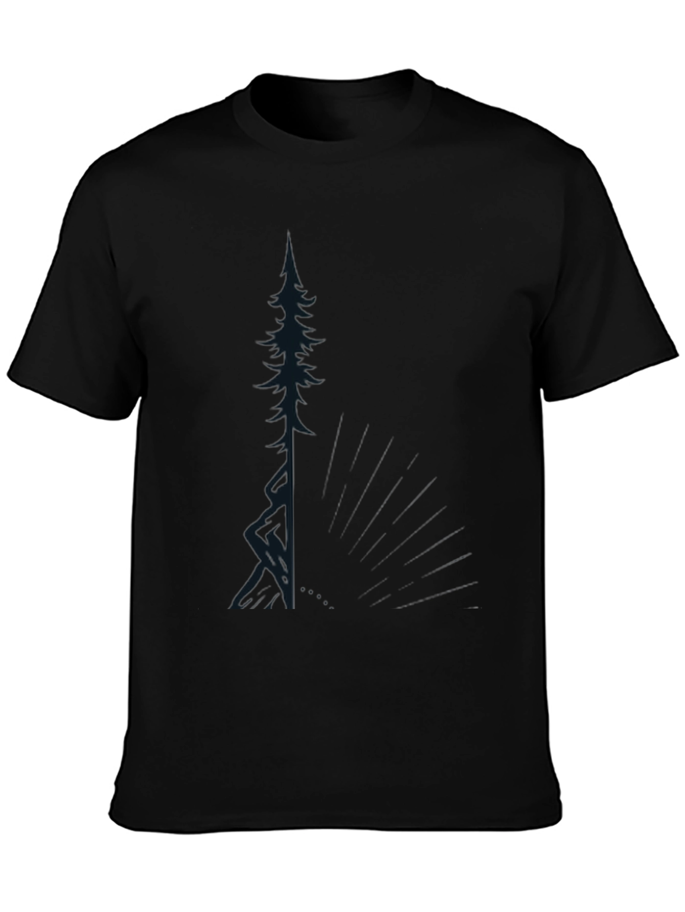 Mountain Pine Graphic Tee - Black