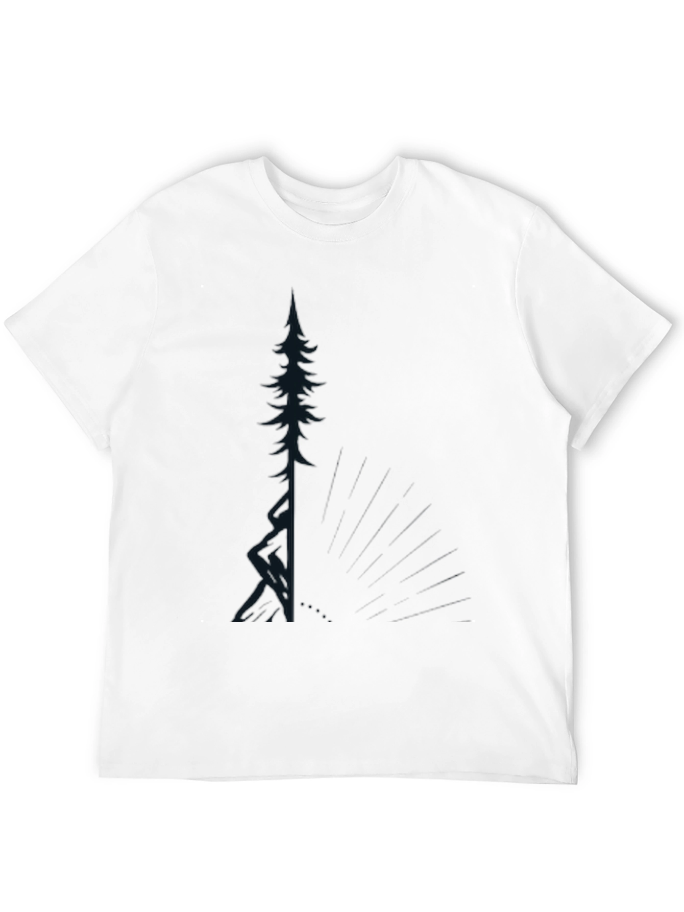 Mountain Pine Graphic Tee - Black