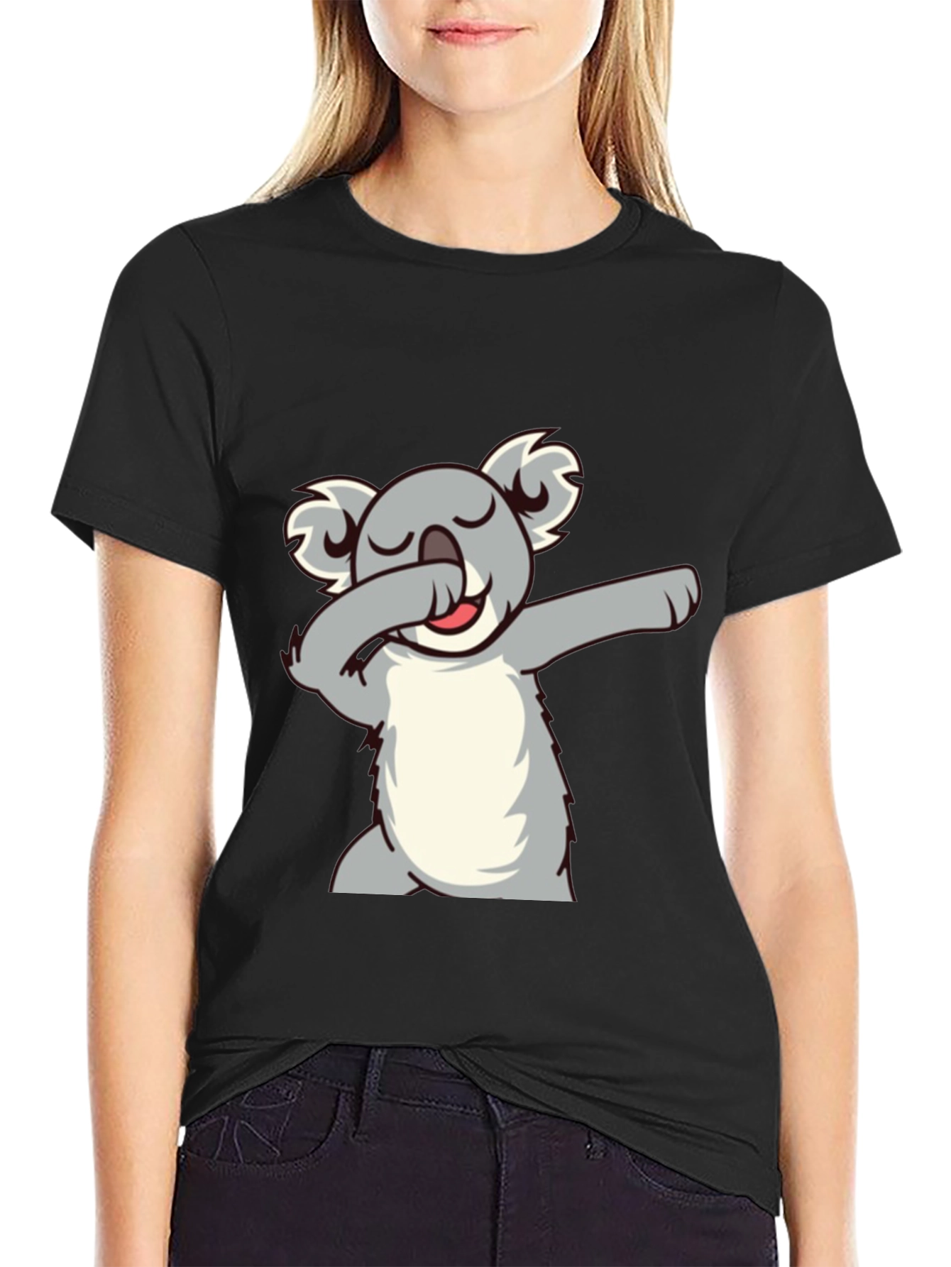 Koala Dabbing Graphic T-Shirt - Soft Cotton Blend