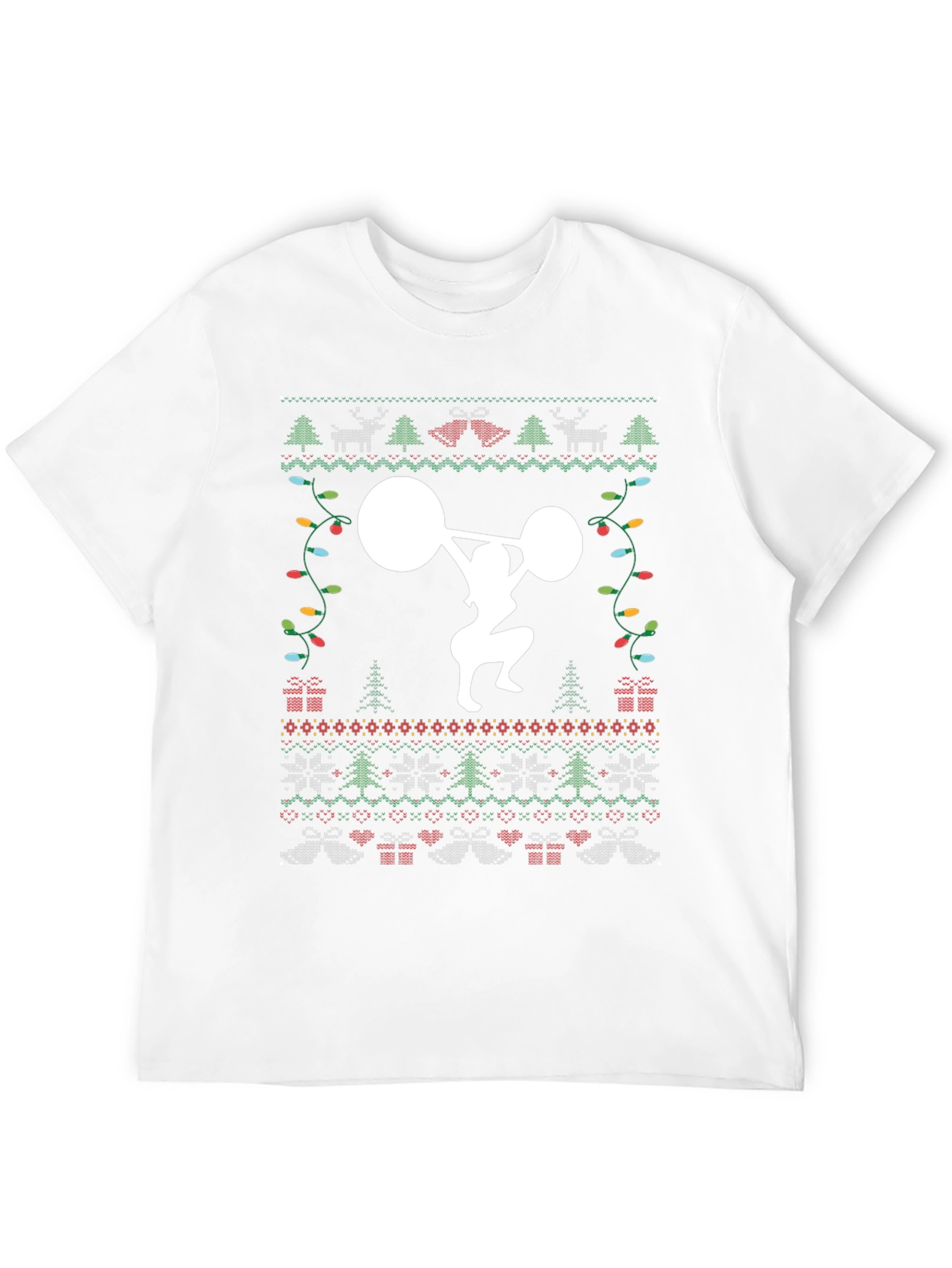 Christmas Weightlifting T-Shirt