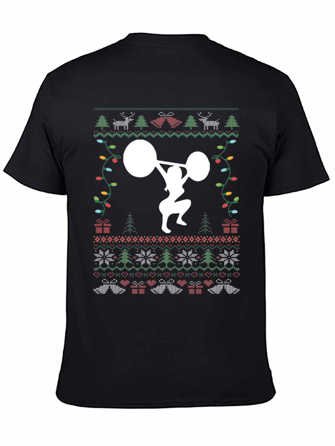 Christmas Weightlifting T-Shirt