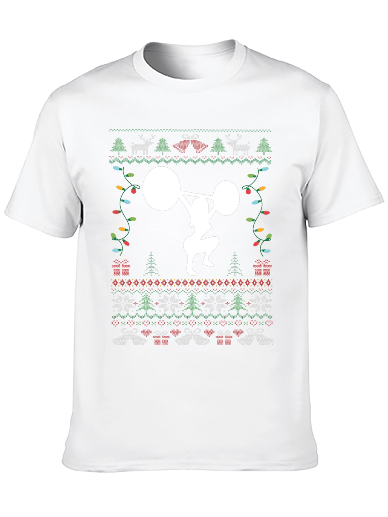 Christmas Weightlifting T-Shirt