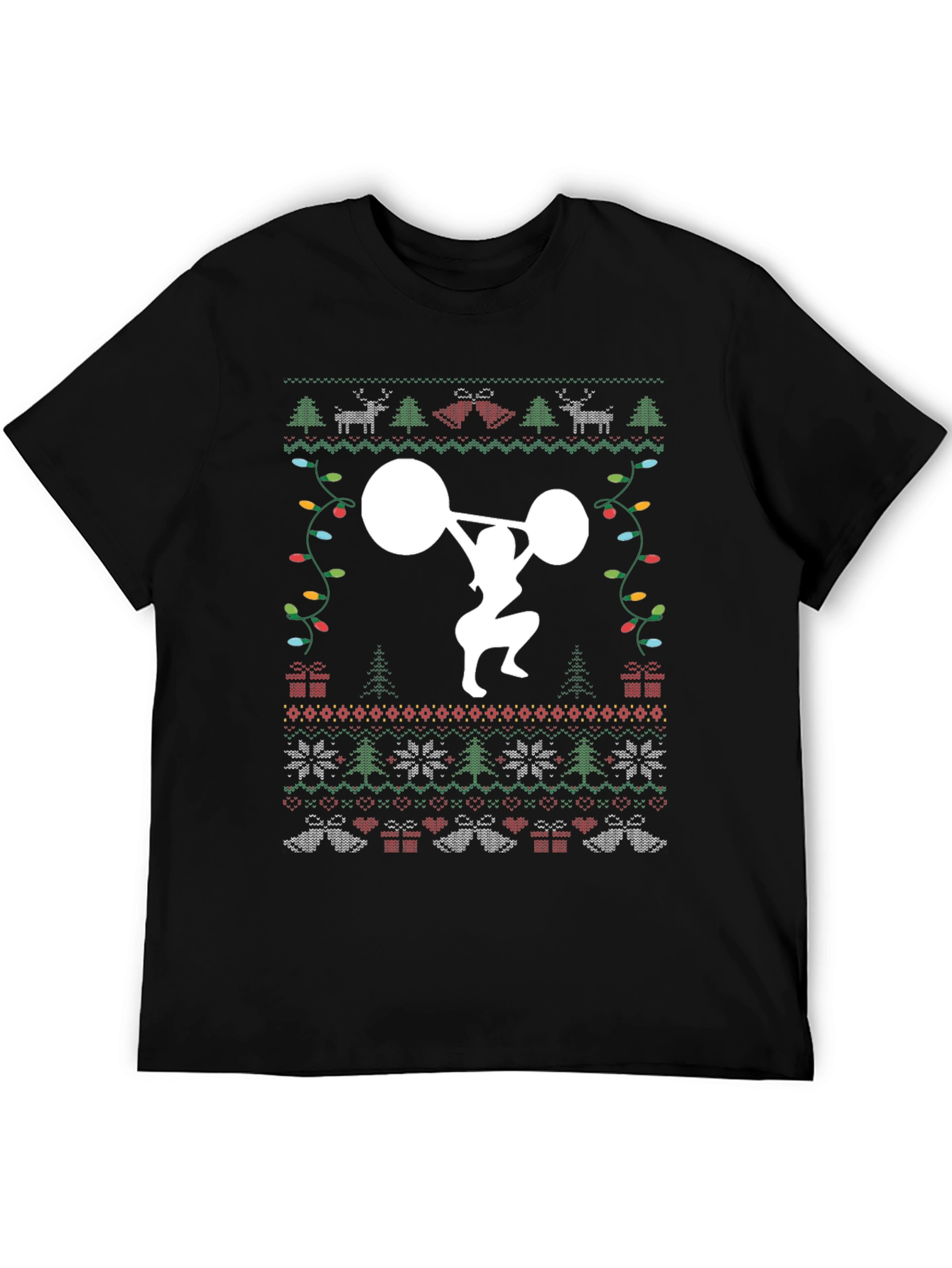Christmas Weightlifting T-Shirt