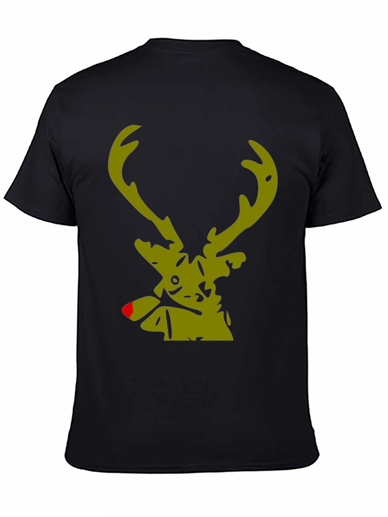Rudolph Reindeer Graphic Tee - Holiday Style