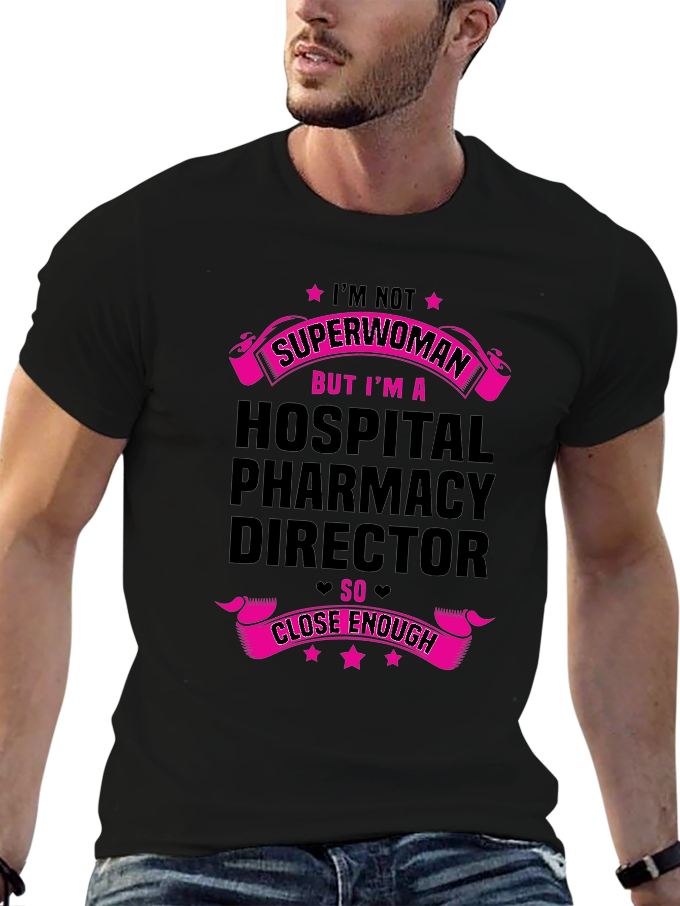 Hospital Pharmacy Director T-Shirt - Superwoman Gift